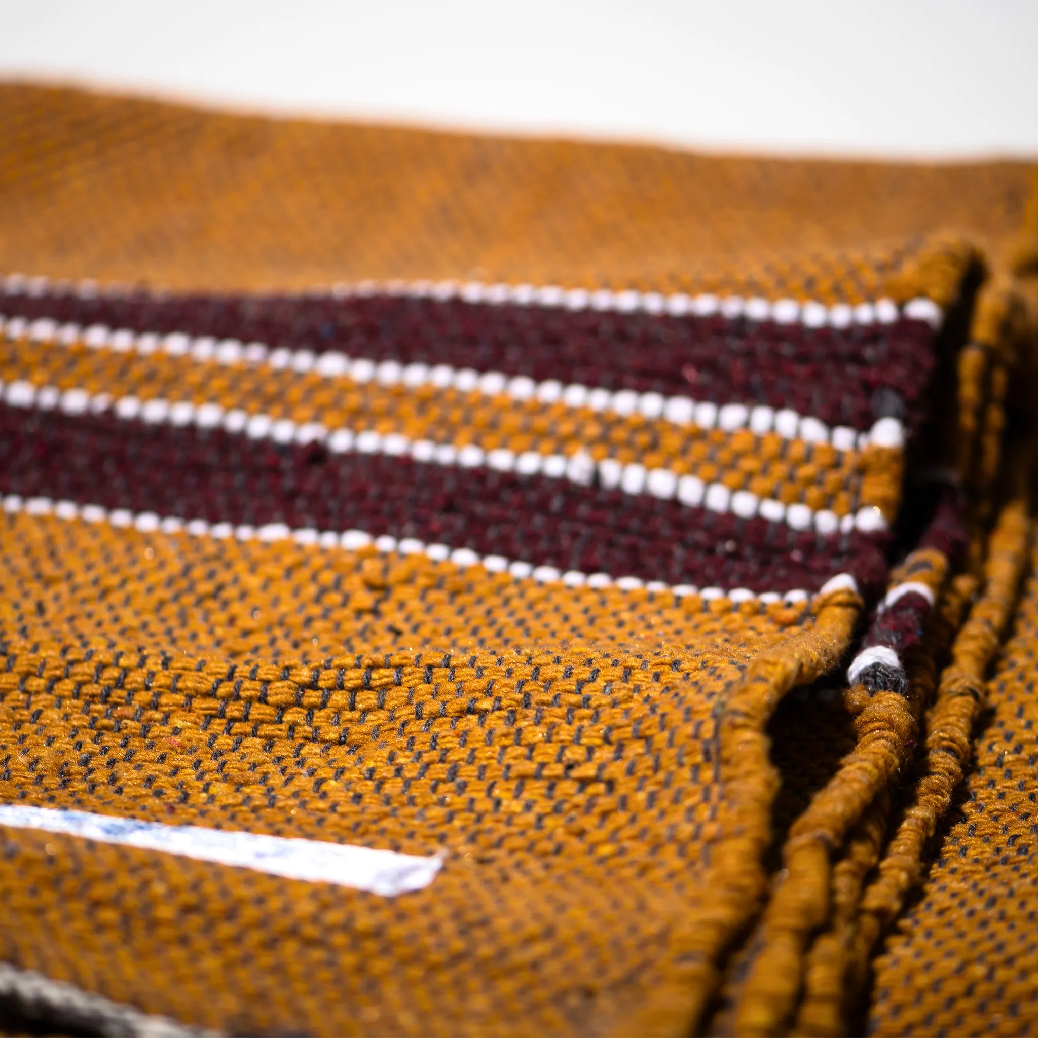 COLLEGE RUG / Mustard sold by PUEBCO product image thumbnail 5