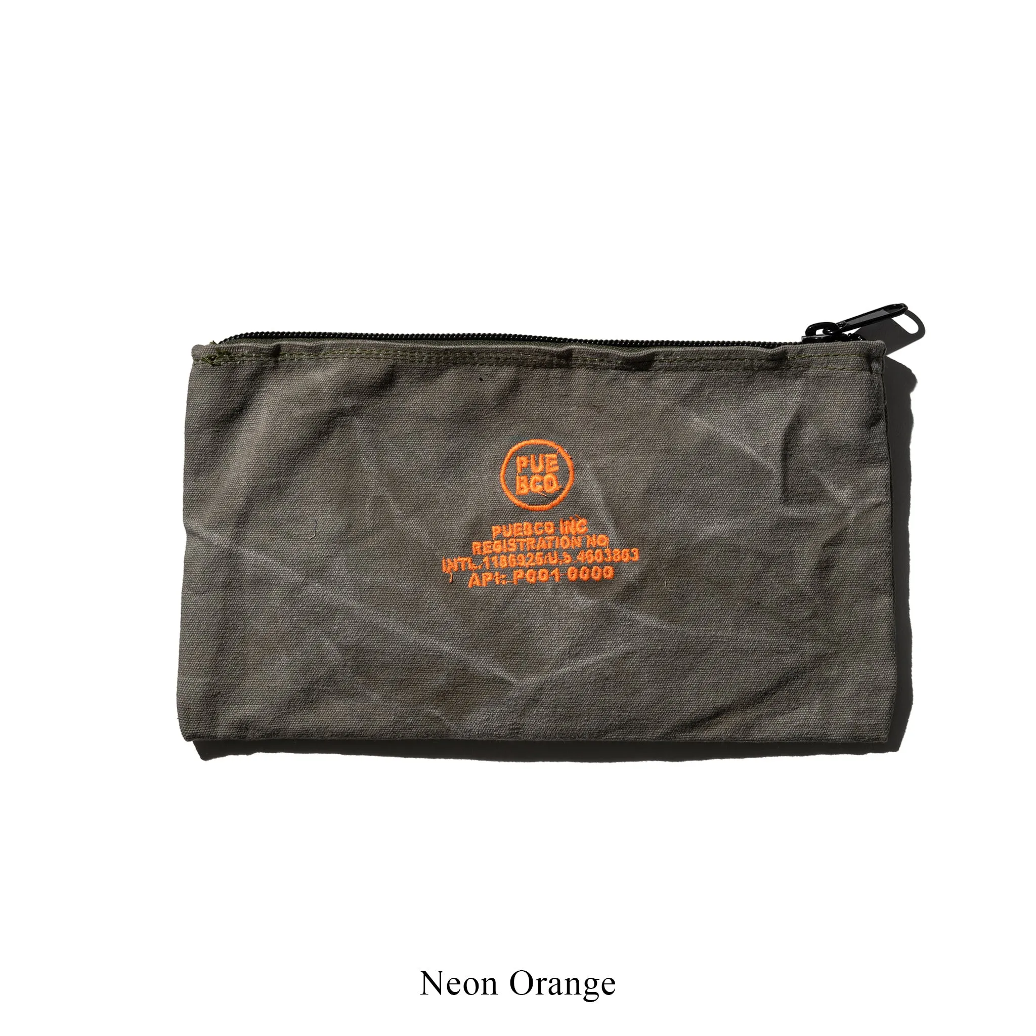 VINTAGE TENT FABRIC POUCH sold by PUEBCO product image thumbnail 3