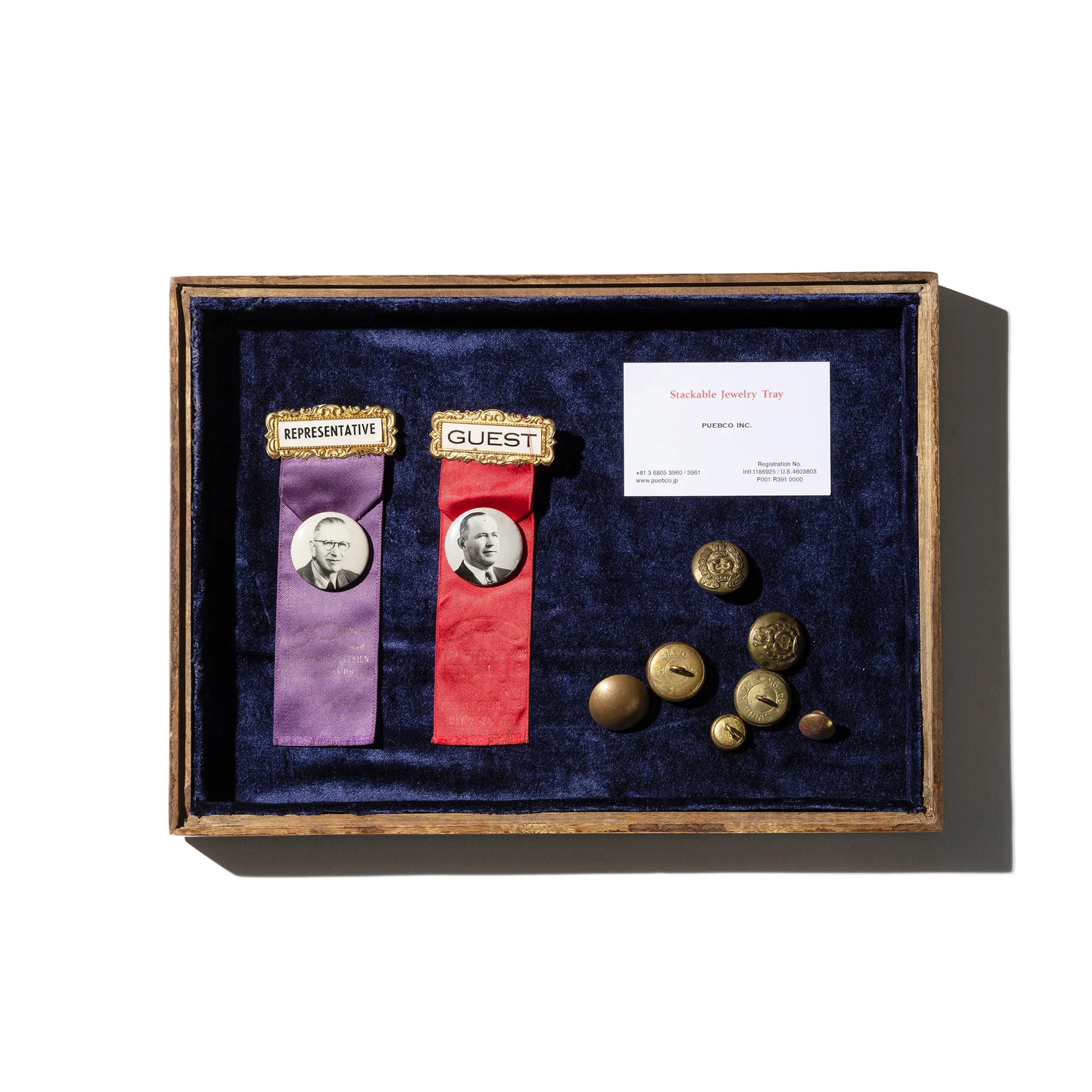 STACKABLE JEWELRY TRAY sold by PUEBCO