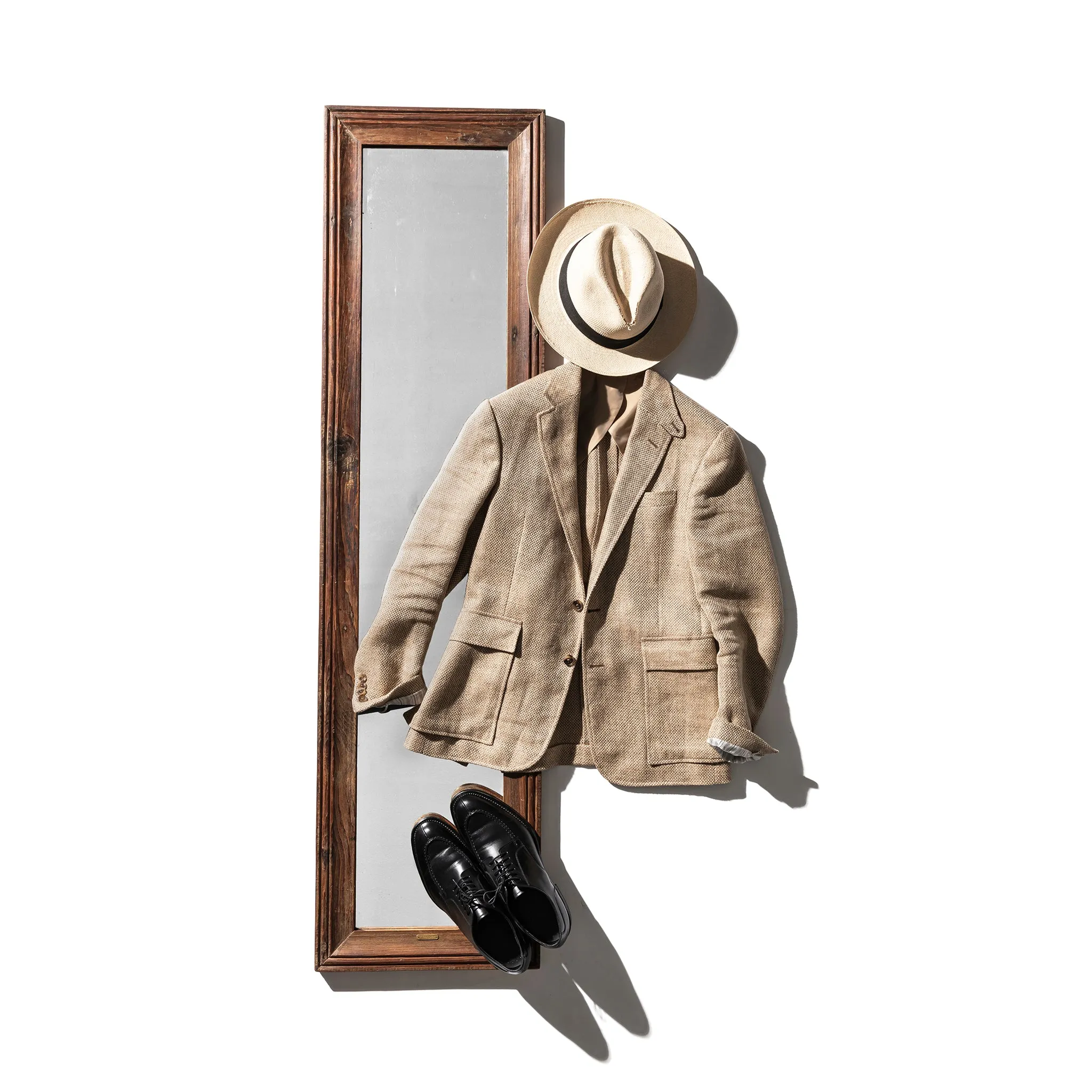 VINTAGE FRAME FIGURE MIRROR sold by PUEBCO