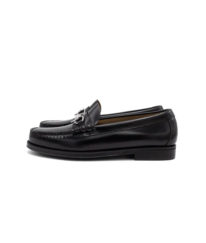G.H. Bass & Pop Easy Weejuns Loafers Black Leather made by Pop Trading Company