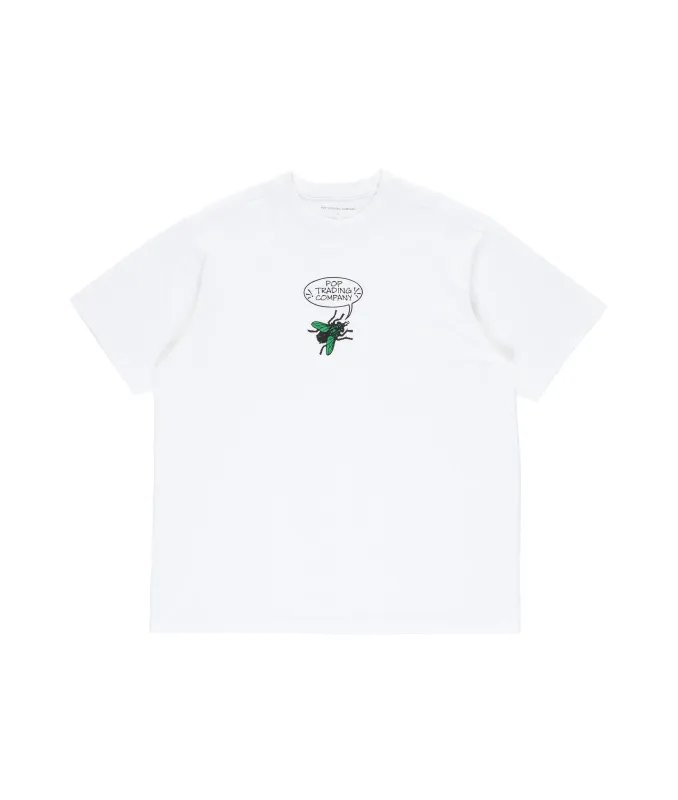 Pop Fly T-Shirt White made by Pop Trading Company