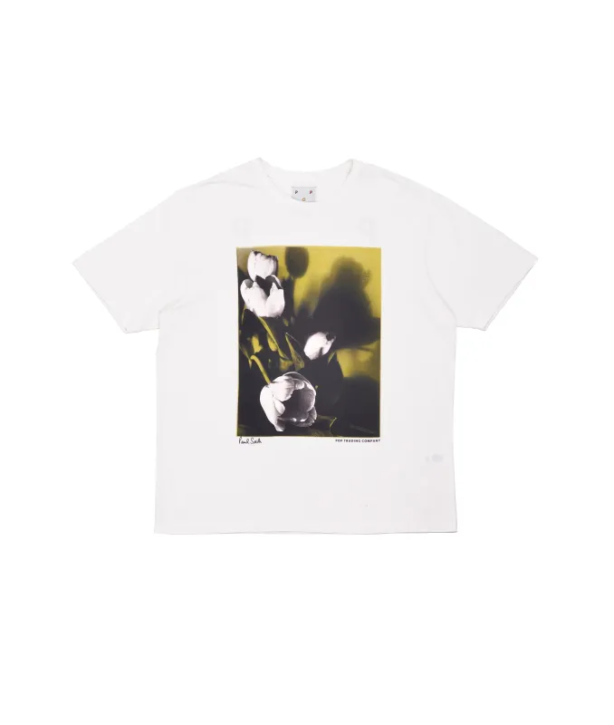 Pop/Paul Smith Tulip Print T-Shirt made by Pop Trading Company