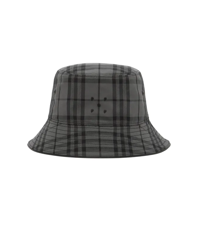Burberry & Pop Bucket Hat Reflective Grey made by Pop Trading Company