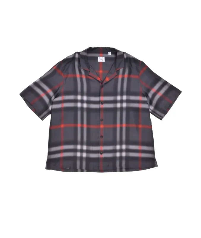 Burberry & Pop Silk Shirt Check made by Pop Trading Company