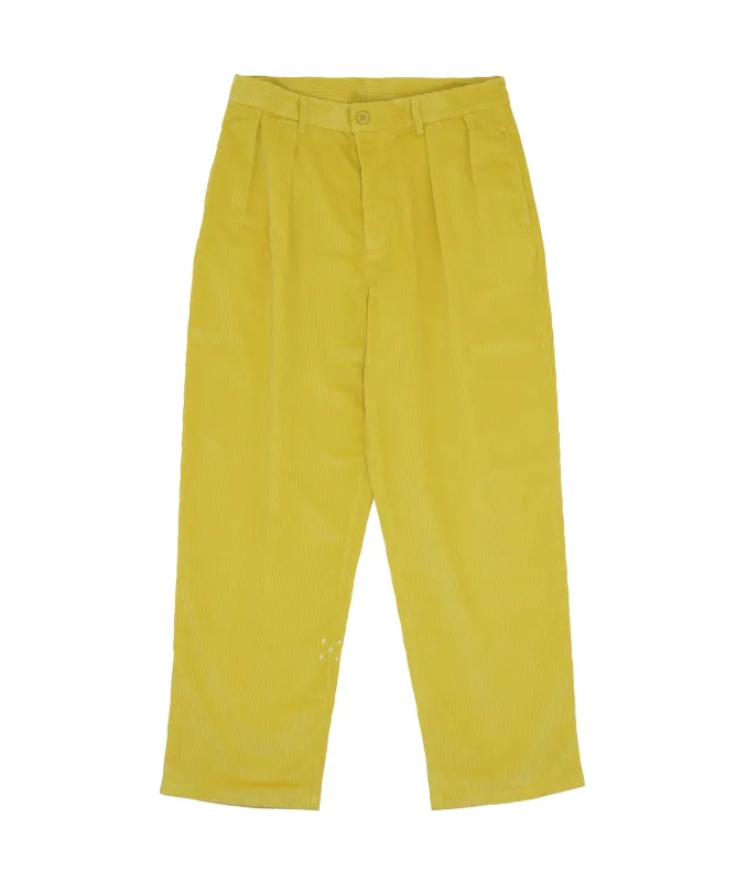 Pop Cord Suit Pants Cress Green made by Pop Trading Company