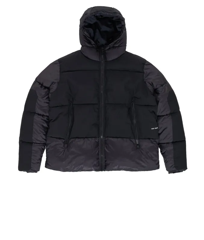 Pop Puffer Jacket Black made by Pop Trading Company