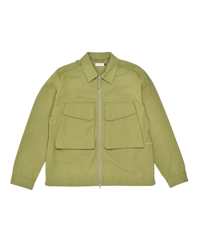 Pop Boxer Shirt Loden Green made by Pop Trading Company