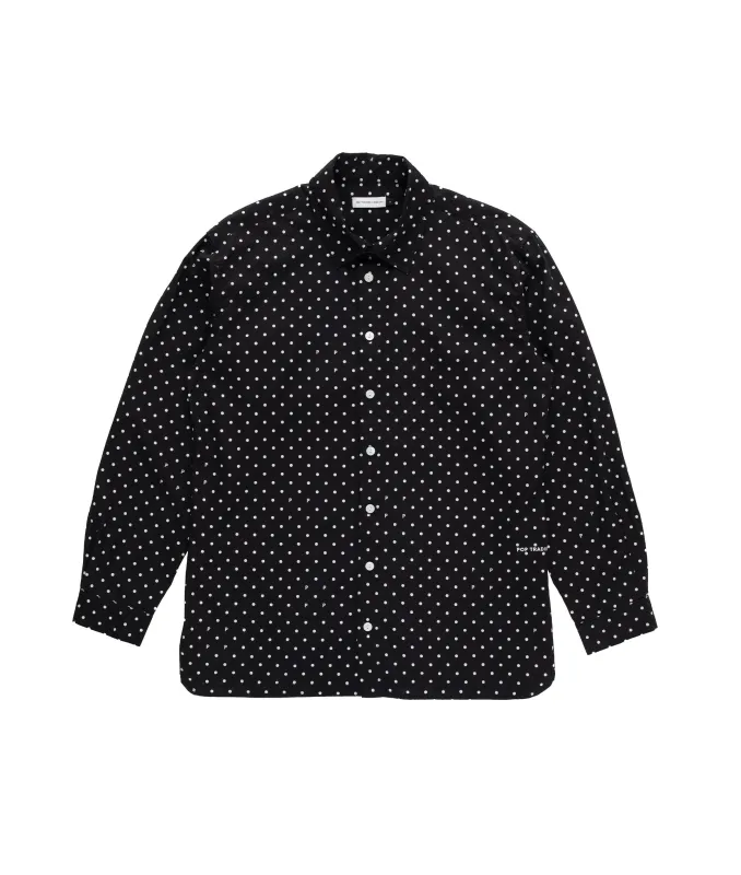 Pop Polkadot Shirt Black/White made by Pop Trading Company