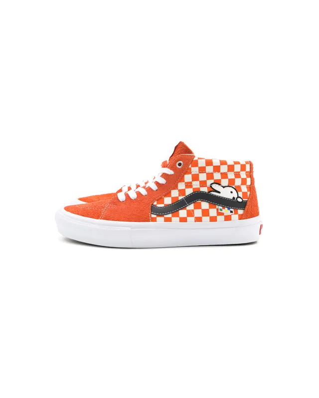 Pop & Miffy by Vans Grosso Mid Red Orange made by Pop Trading Company