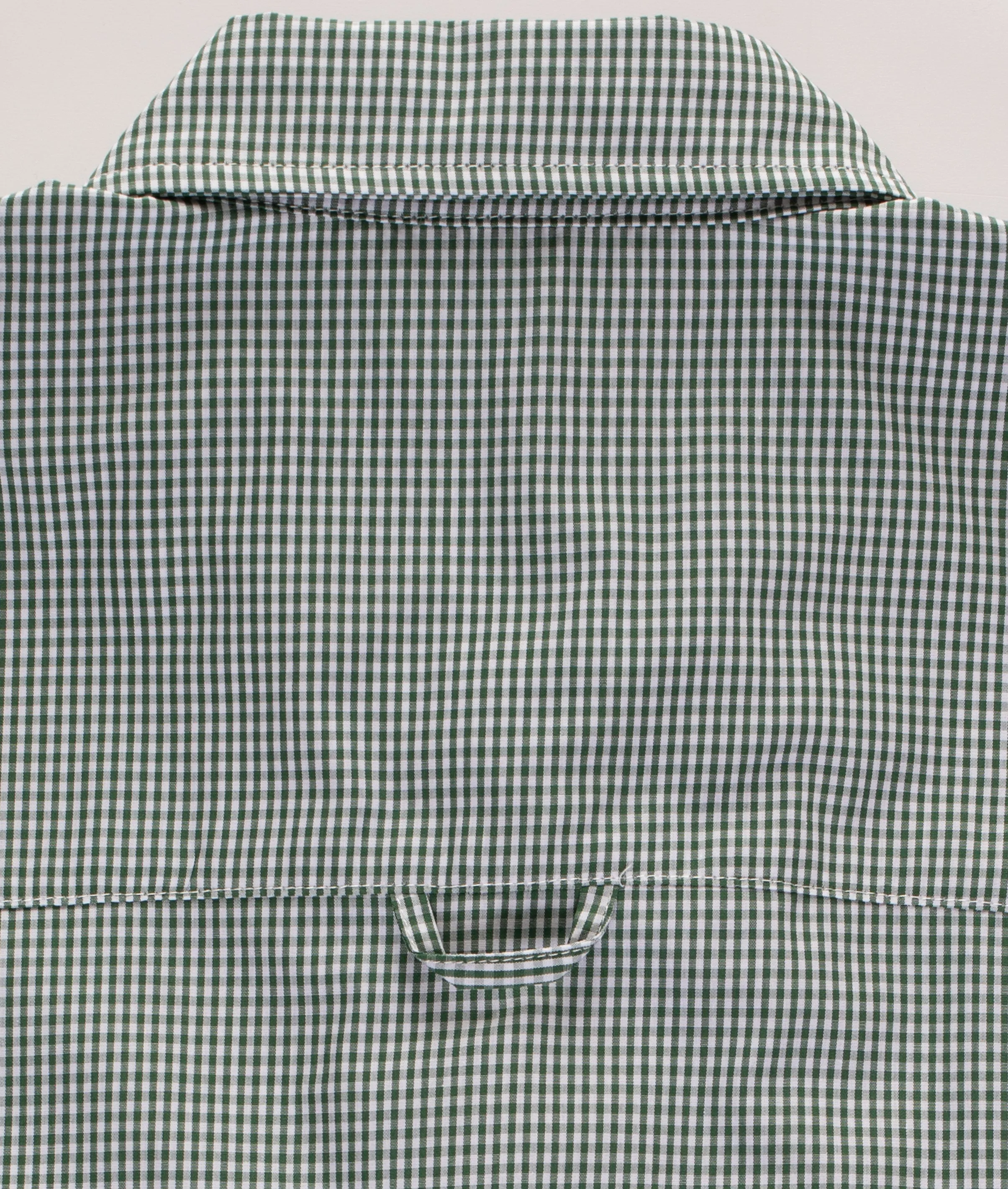 Pop O Shortsleeve Gingham Shirt Green/White sold by Pop Trading Company product image thumbnail 3