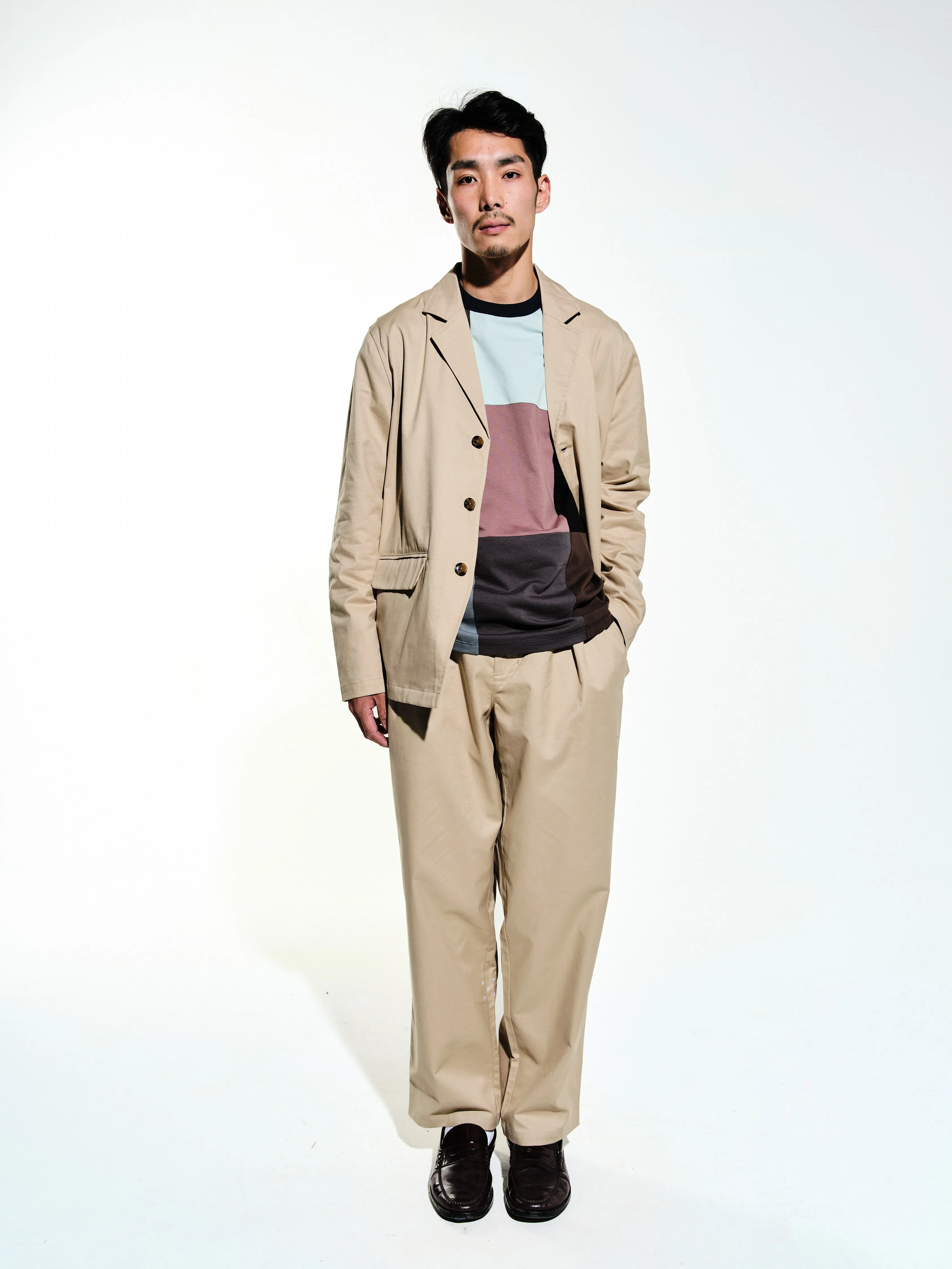 Pop Hewitt Suit Pants White Pepper sold by Pop Trading Company product image thumbnail 2