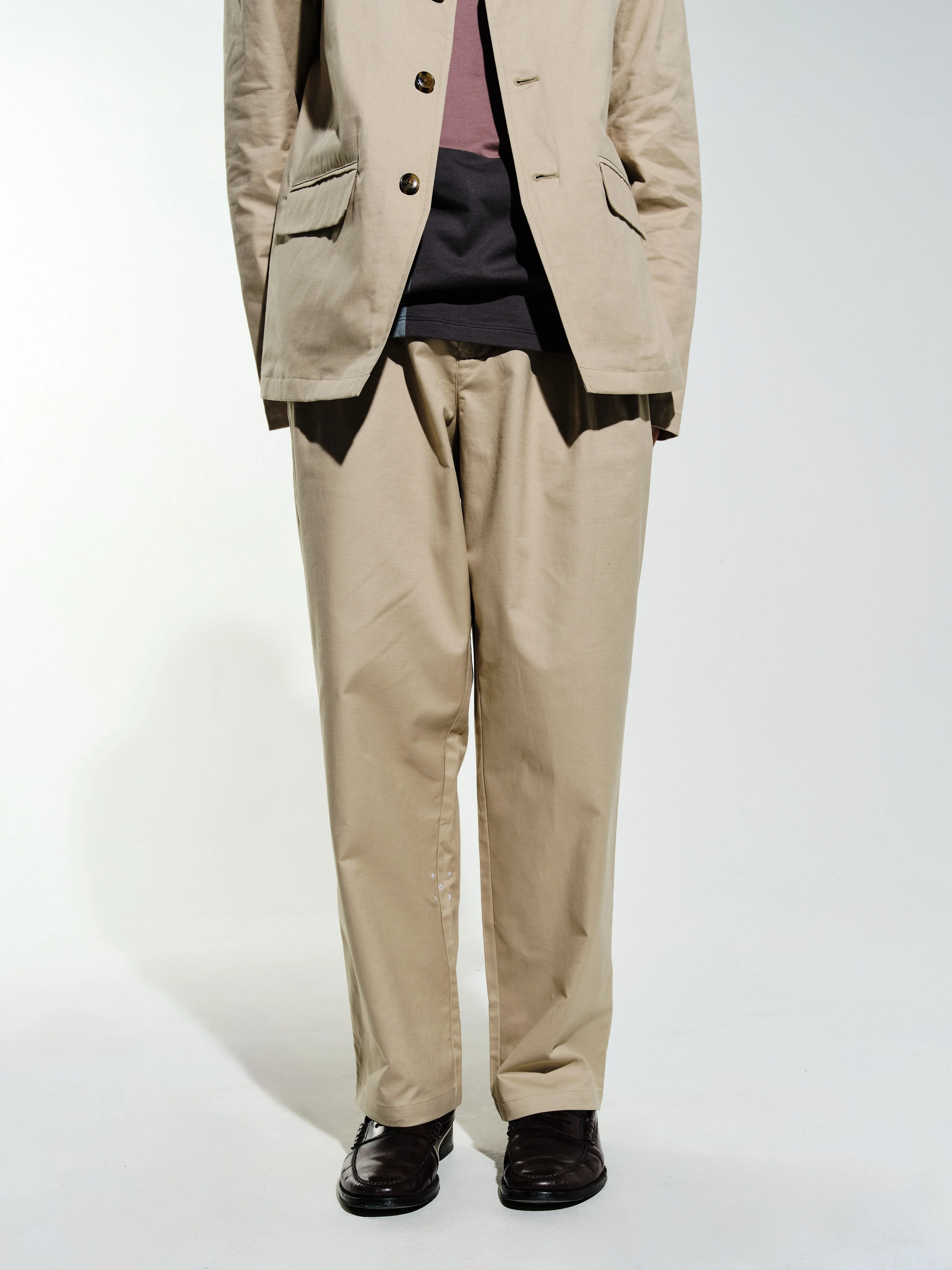 Pop Hewitt Suit Pants White Pepper sold by Pop Trading Company product image thumbnail 3