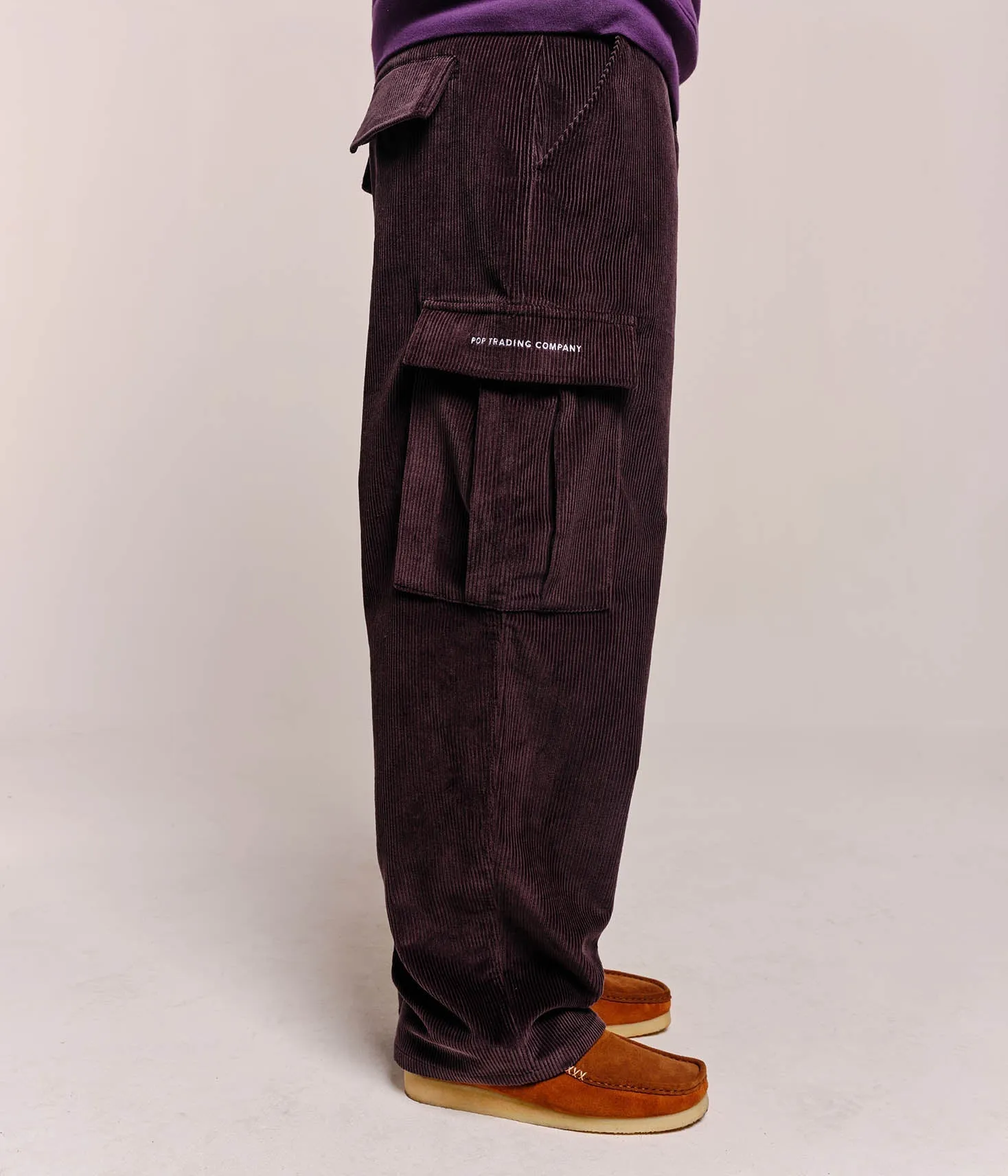 Pop Cargo Pants Anthracite sold by Pop Trading Company product image thumbnail 2