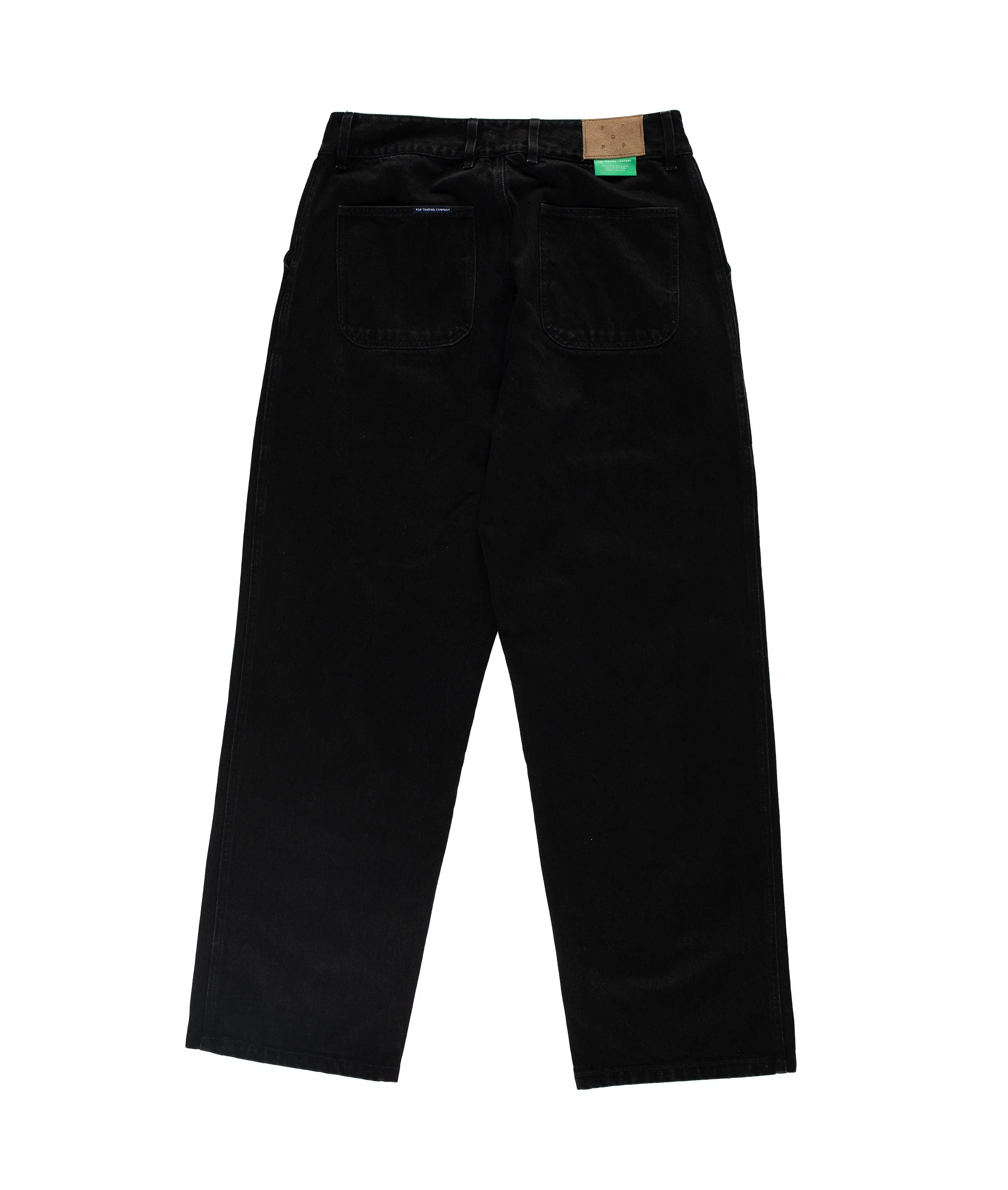 Pop Beattie Denim Pants Rinsed Black sold by Pop Trading Company product image thumbnail 3