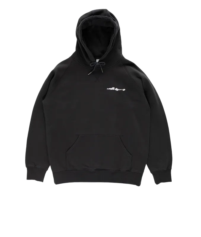 Pop Blood Tears Hooded Sweat Anthracite made by Pop Trading Company