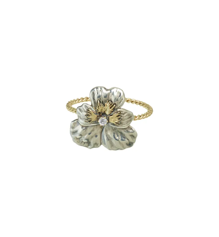 Violet Whisper Ring 9K made by Anna + Nina