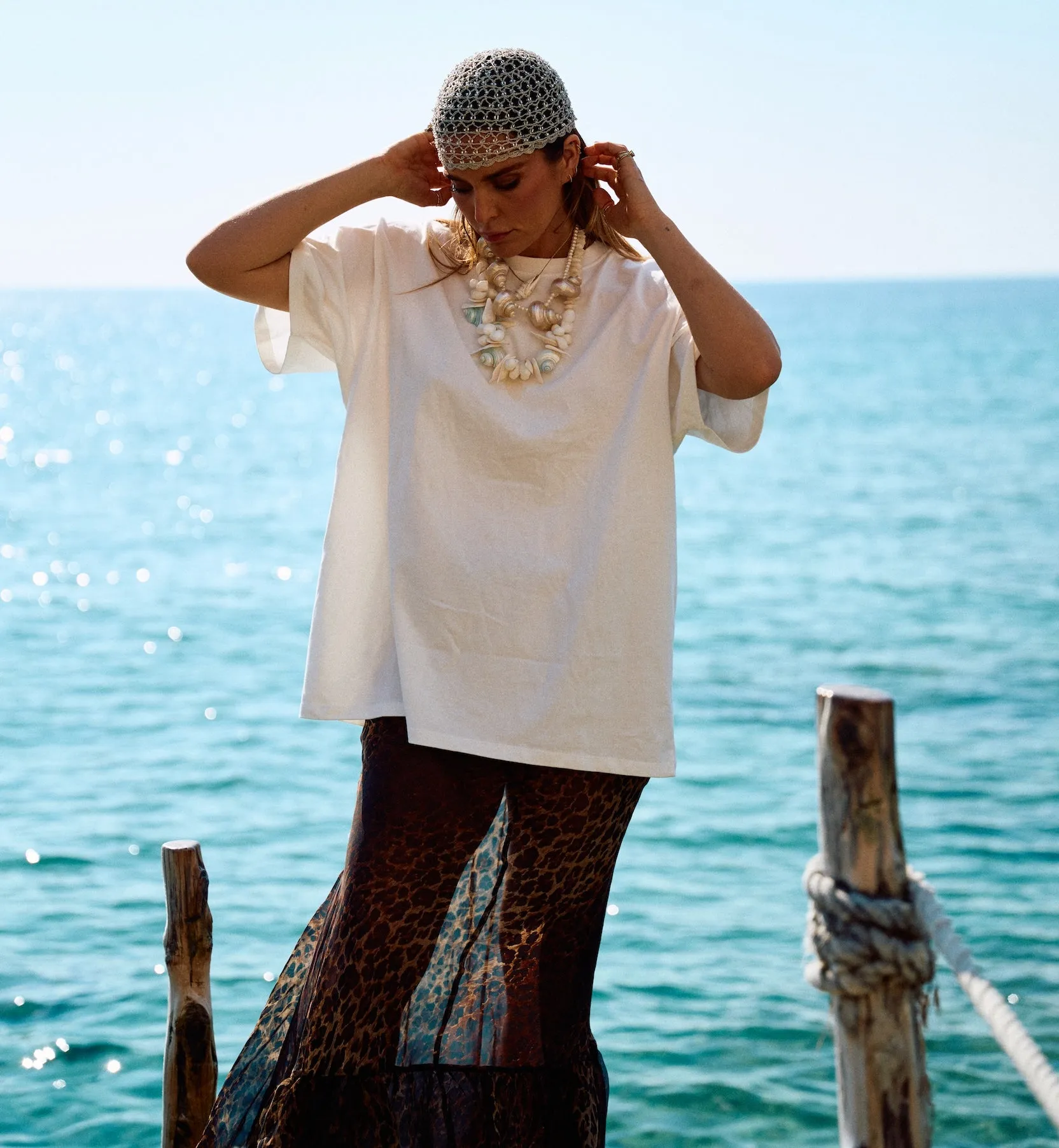 Starfish Cut Out T-Shirt sold by Anna + Nina product image thumbnail 3