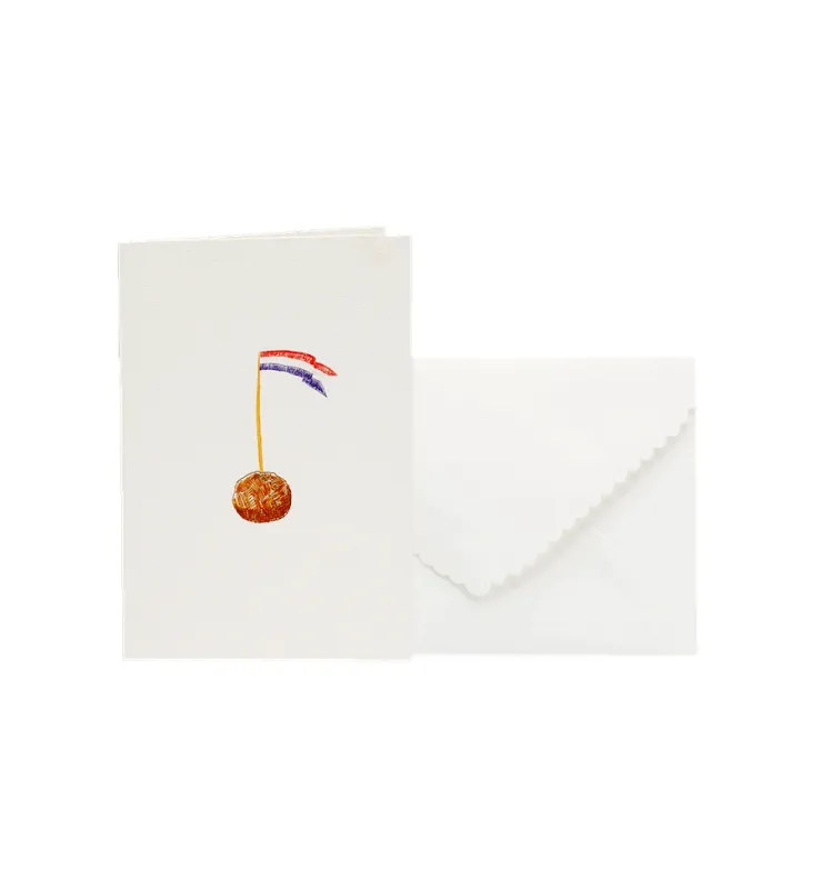 Bitterballen Card made by Anna + Nina