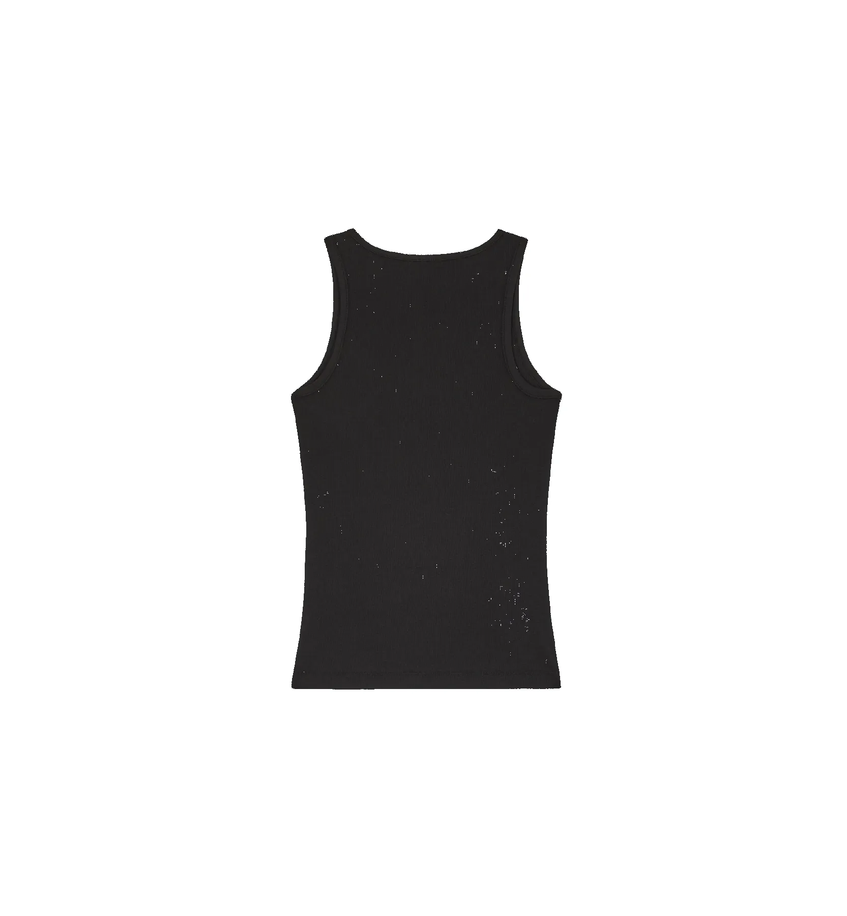 GANNI Compact Pointelle Rib Jersey Tank Top sold by Anna + Nina product image thumbnail 3