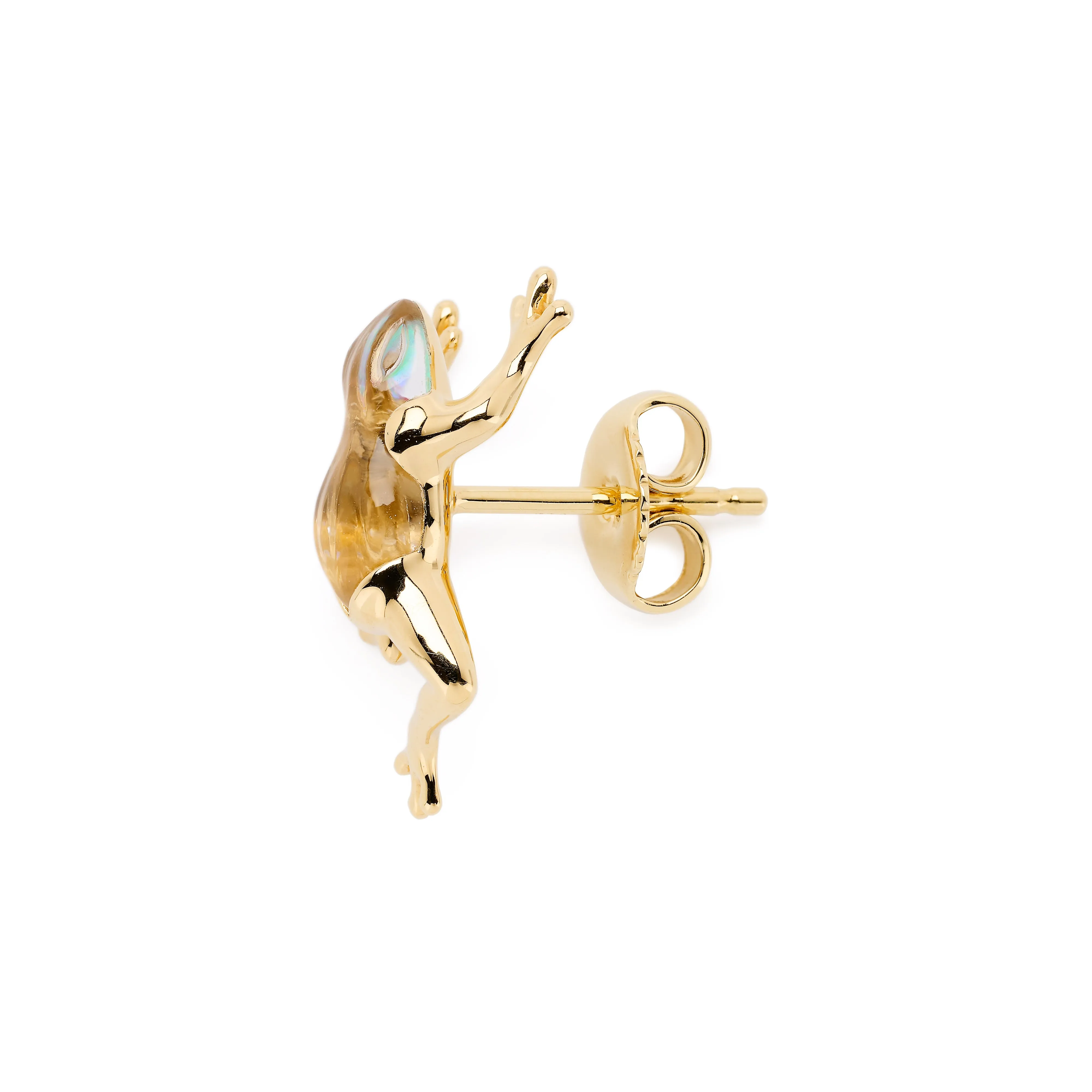 Mini Frog Opal Quartz Stud sold by Bibi van der Velden product image thumbnail 4