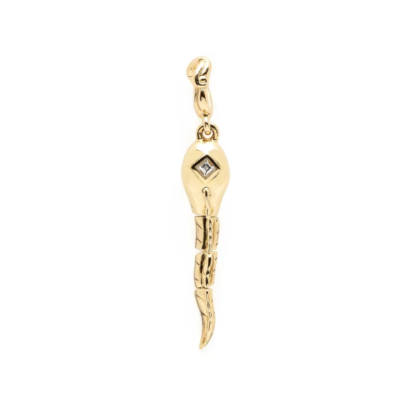 Tadpole Charm made by Bibi van der Velden
