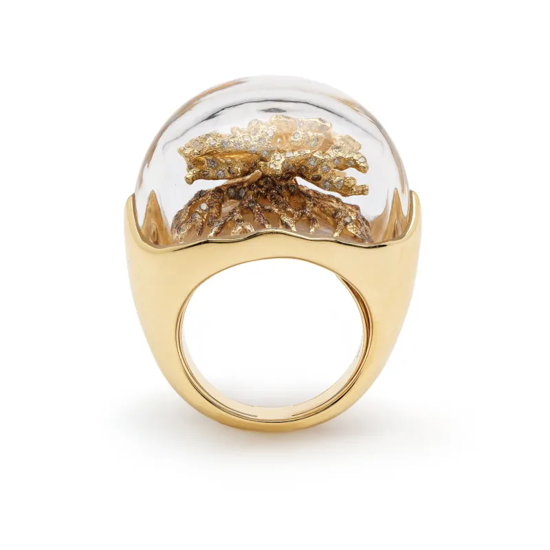 Terrarium Ring made by Bibi van der Velden