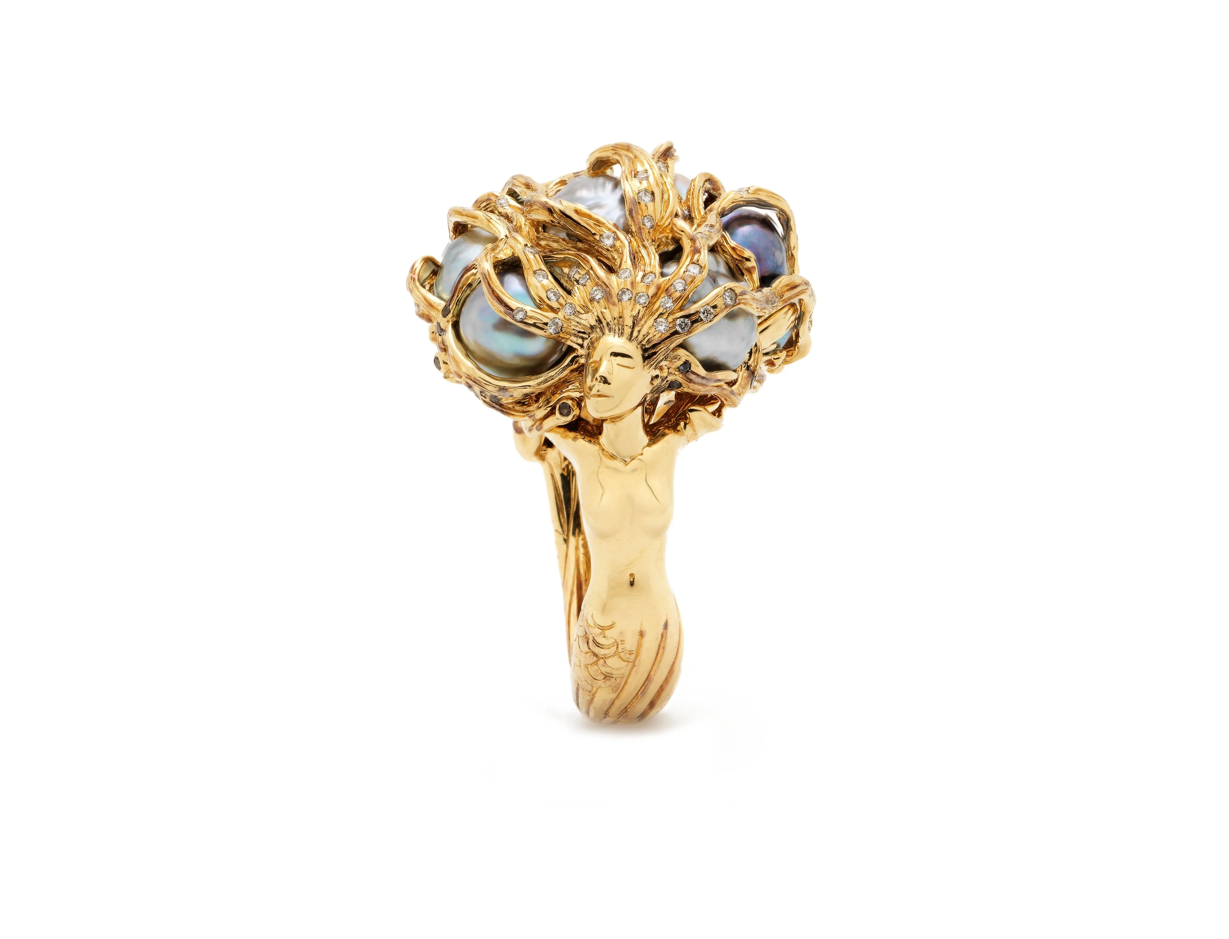 Sea Goddess Ring Rosewood sold by Bibi van der Velden product image thumbnail 5