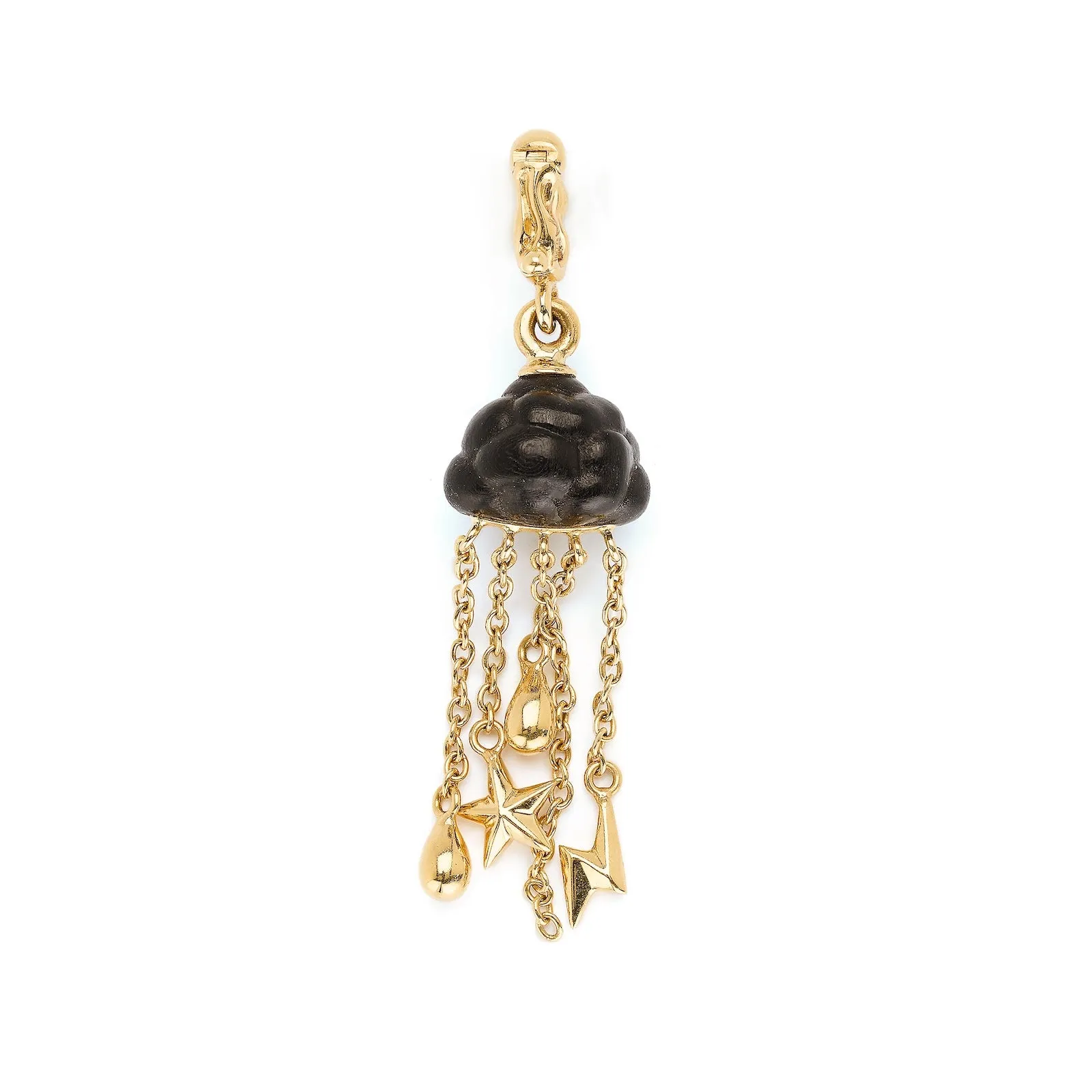 Cloud Ebony Wood Charm sold by Bibi van der Velden product image thumbnail 3