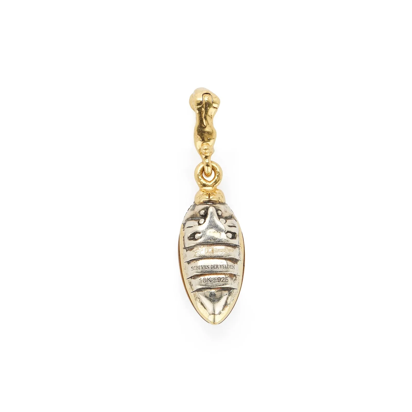 Mini Scarab Citrine Charm sold by Bibi van der Velden product image thumbnail 3