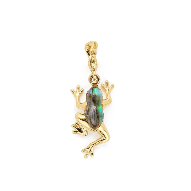 Frog Charm made by Bibi van der Velden