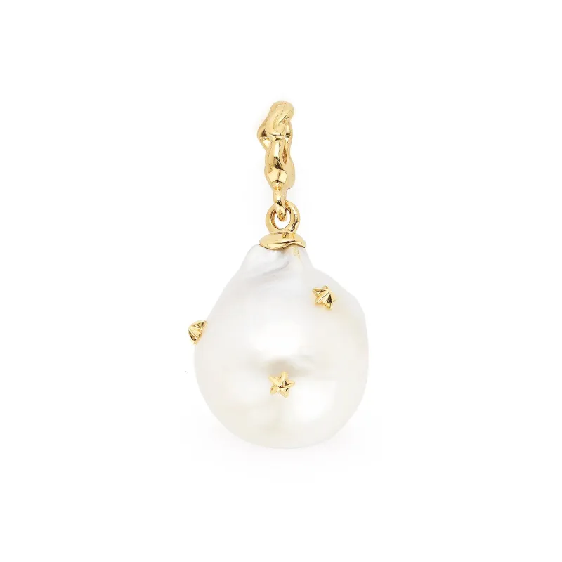 Pop Art Large Pearl Charm made by Bibi van der Velden