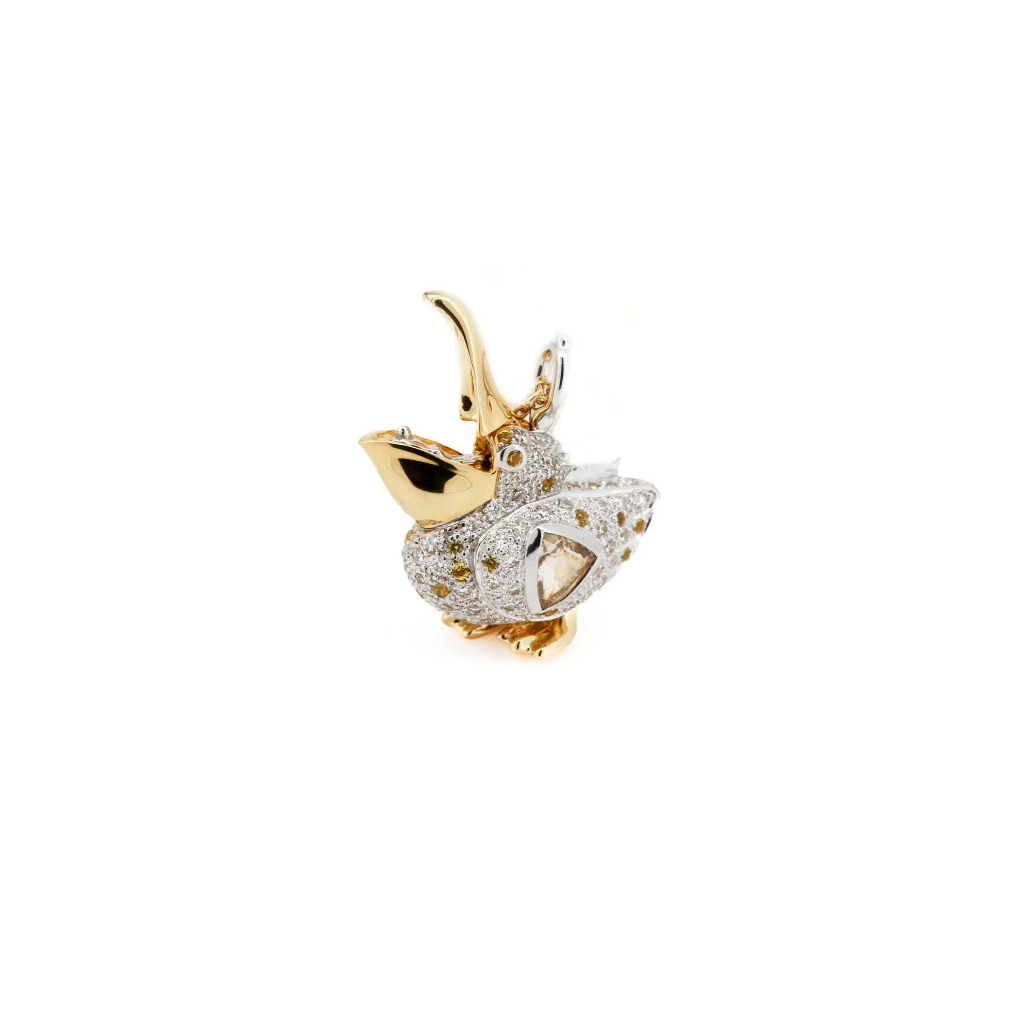 Roberto the Pelican Necklace sold by Bibi van der Velden