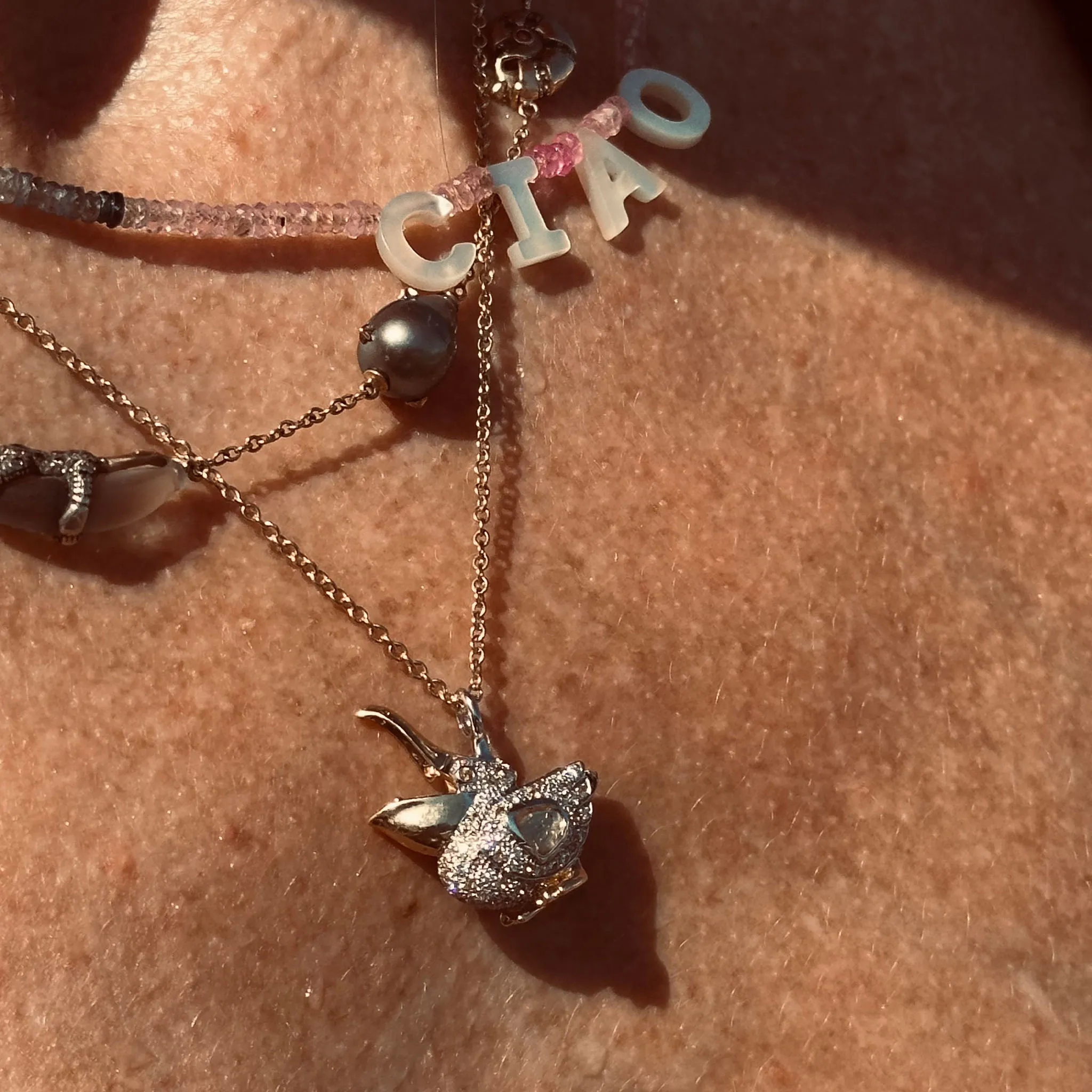 Roberto the Pelican Necklace sold by Bibi van der Velden product image thumbnail 2