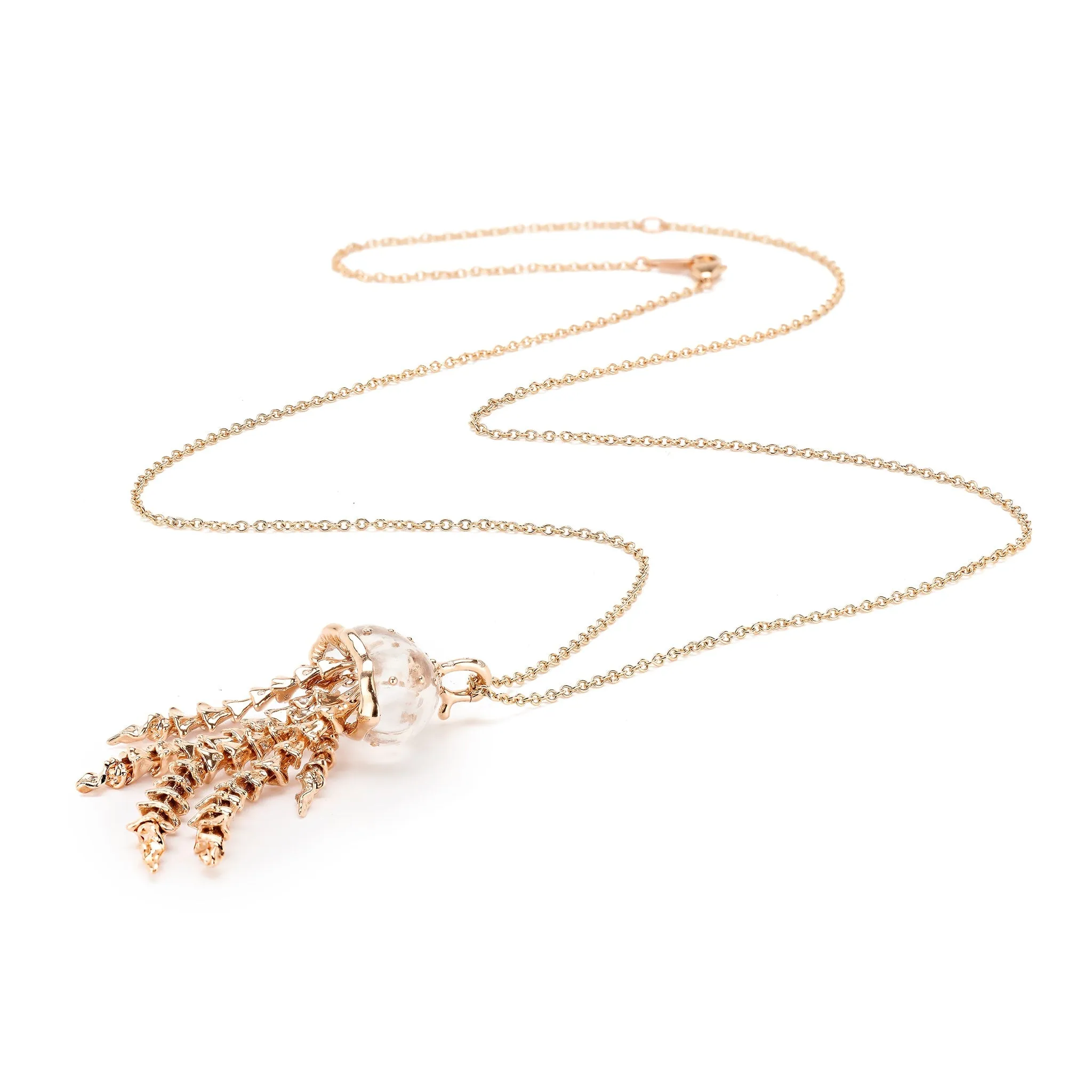 Jellyfish Quartz Pendant on a Chain sold by Bibi van der Velden product image thumbnail 4
