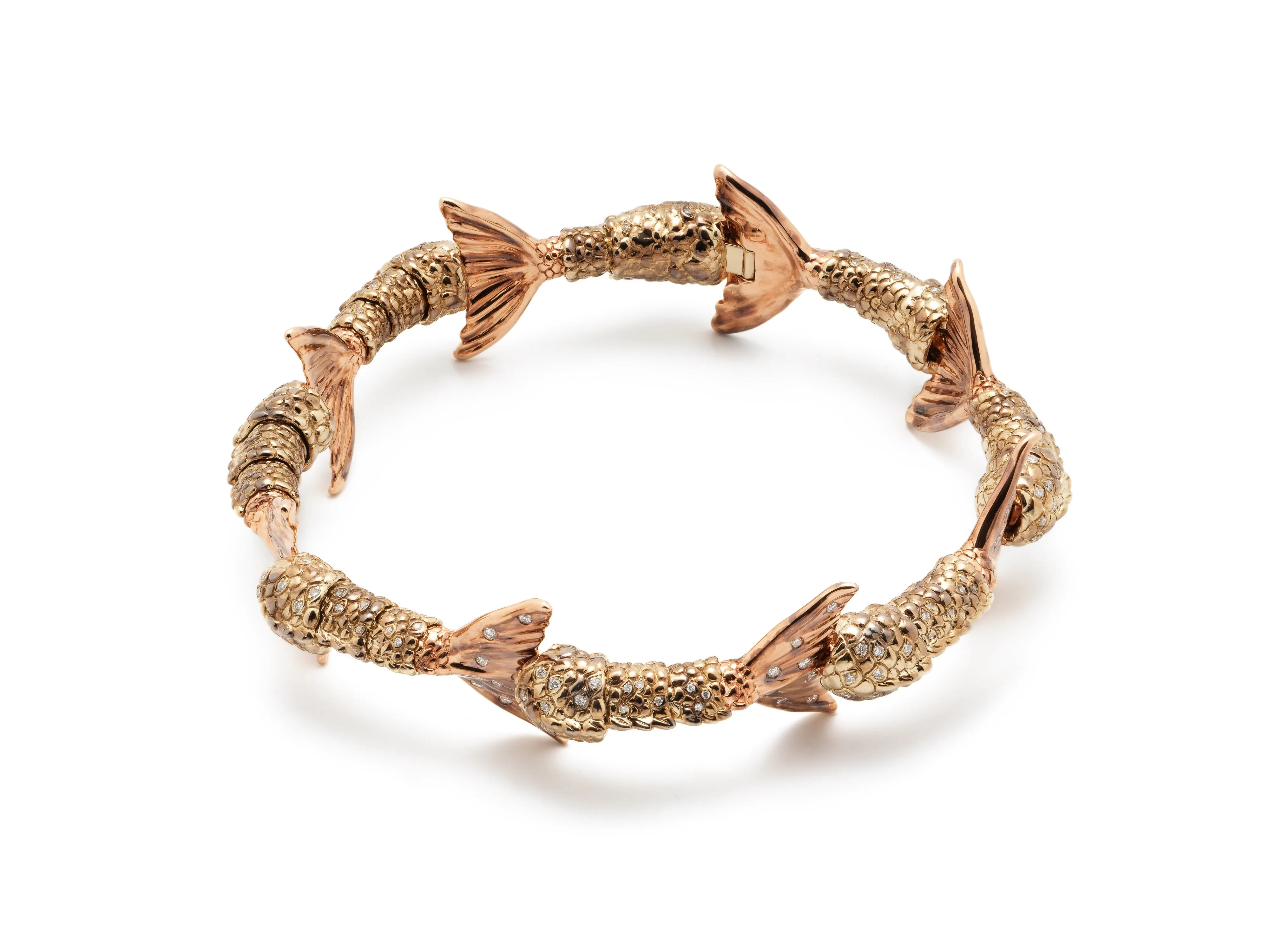 Mermaid Tails Bracelet 8 link sold by Bibi van der Velden product image thumbnail 3