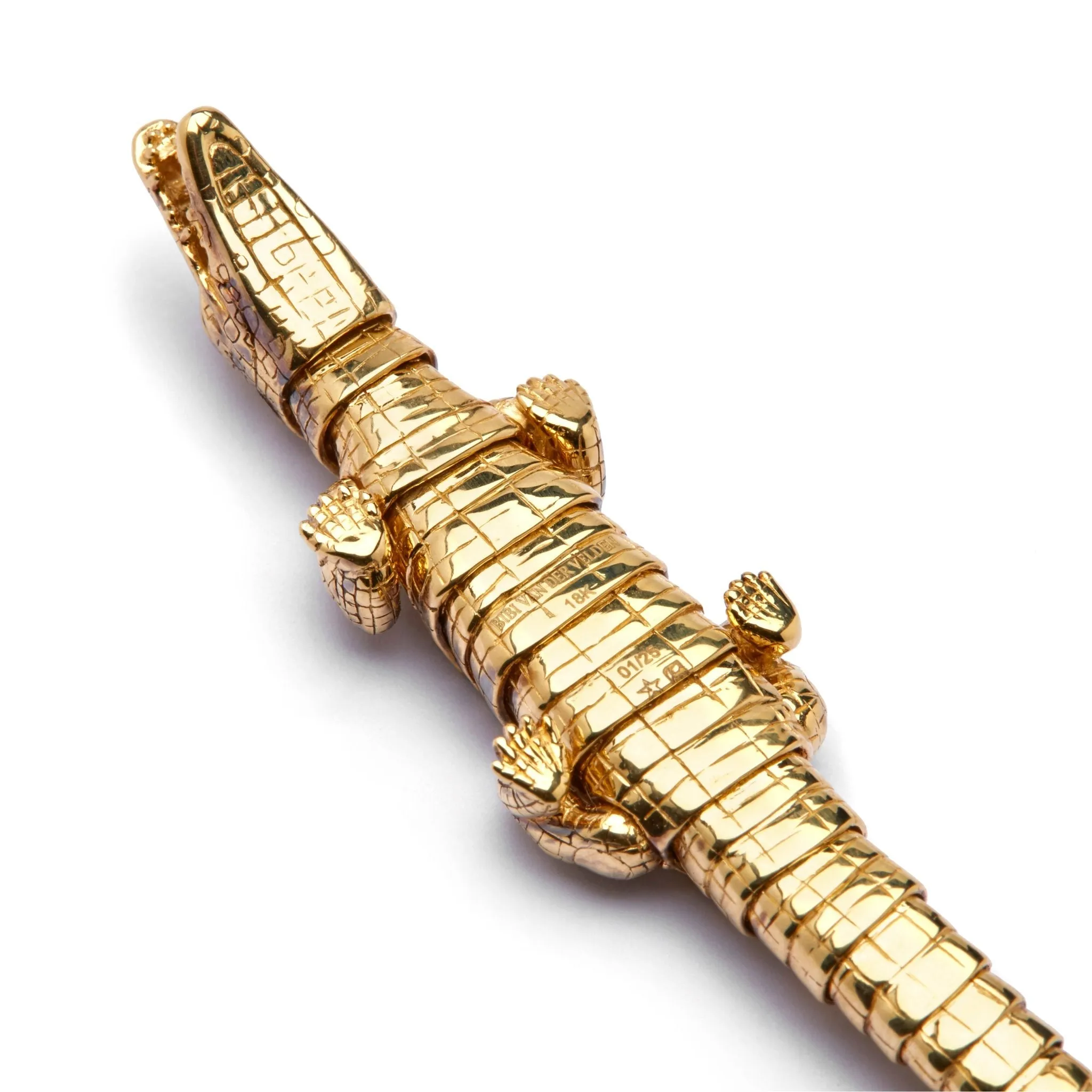 Diamond Alligator Wrap Ring sold by Bibi van der Velden product image thumbnail 5