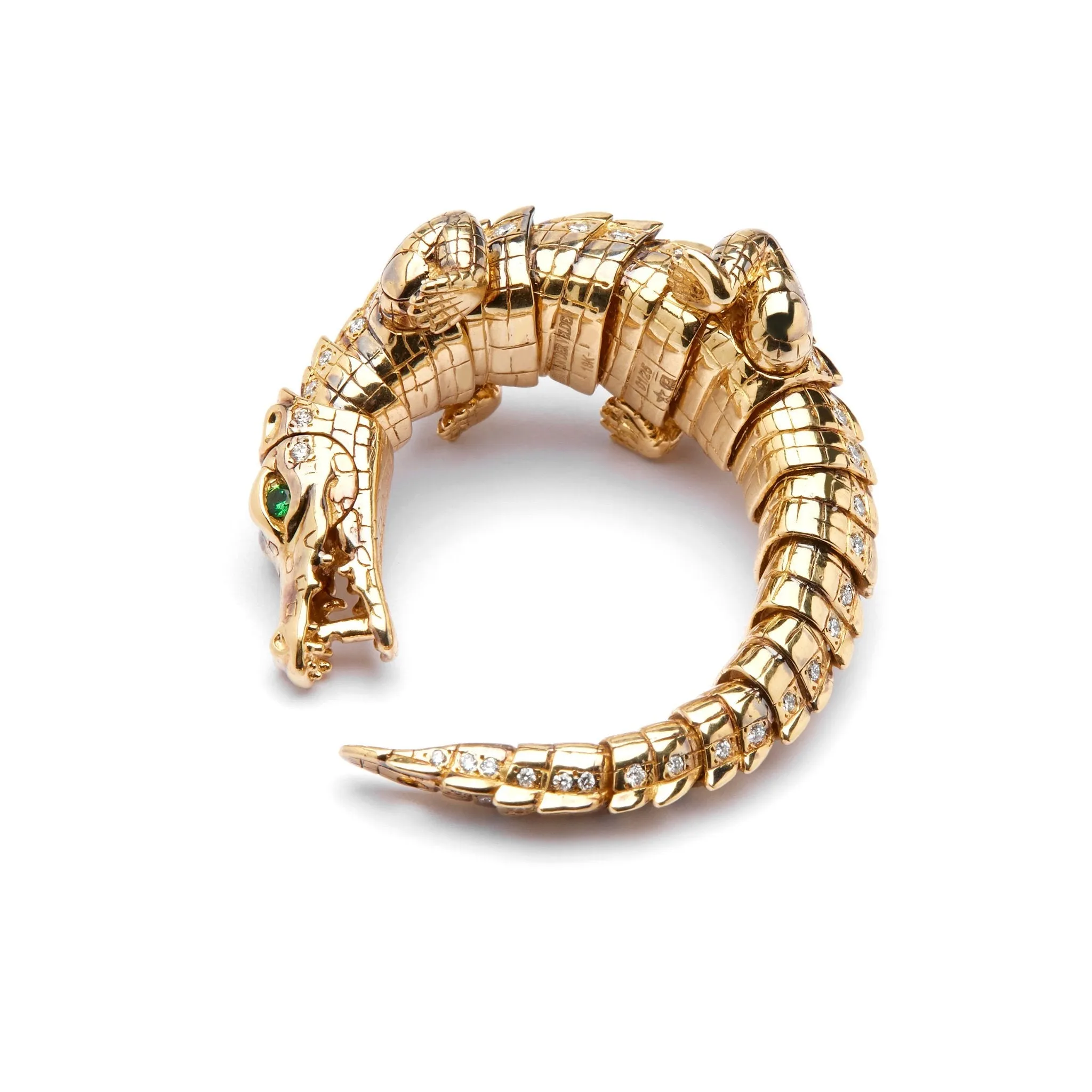 Diamond Alligator Wrap Ring sold by Bibi van der Velden product image thumbnail 3