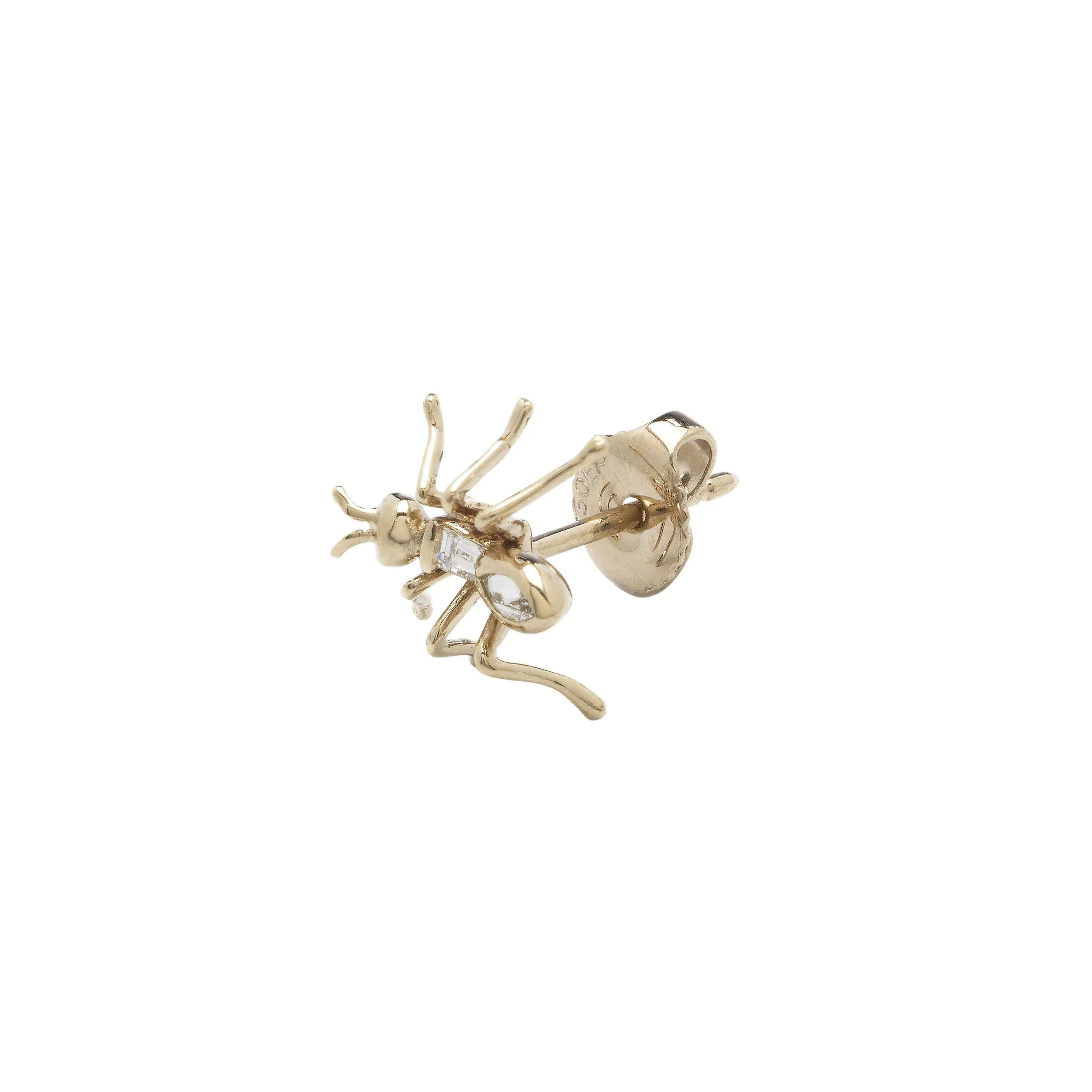 Diamond Ant Stud Earring sold by Bibi van der Velden product image thumbnail 3