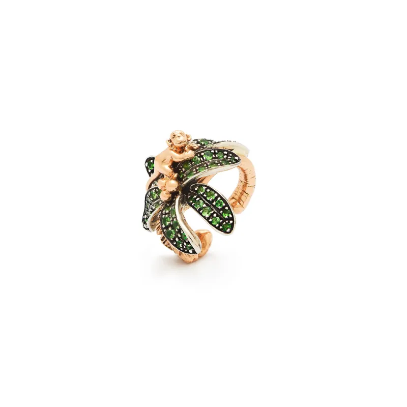Monkey Palm Ear Hugger (No Hinge) made by Bibi van der Velden