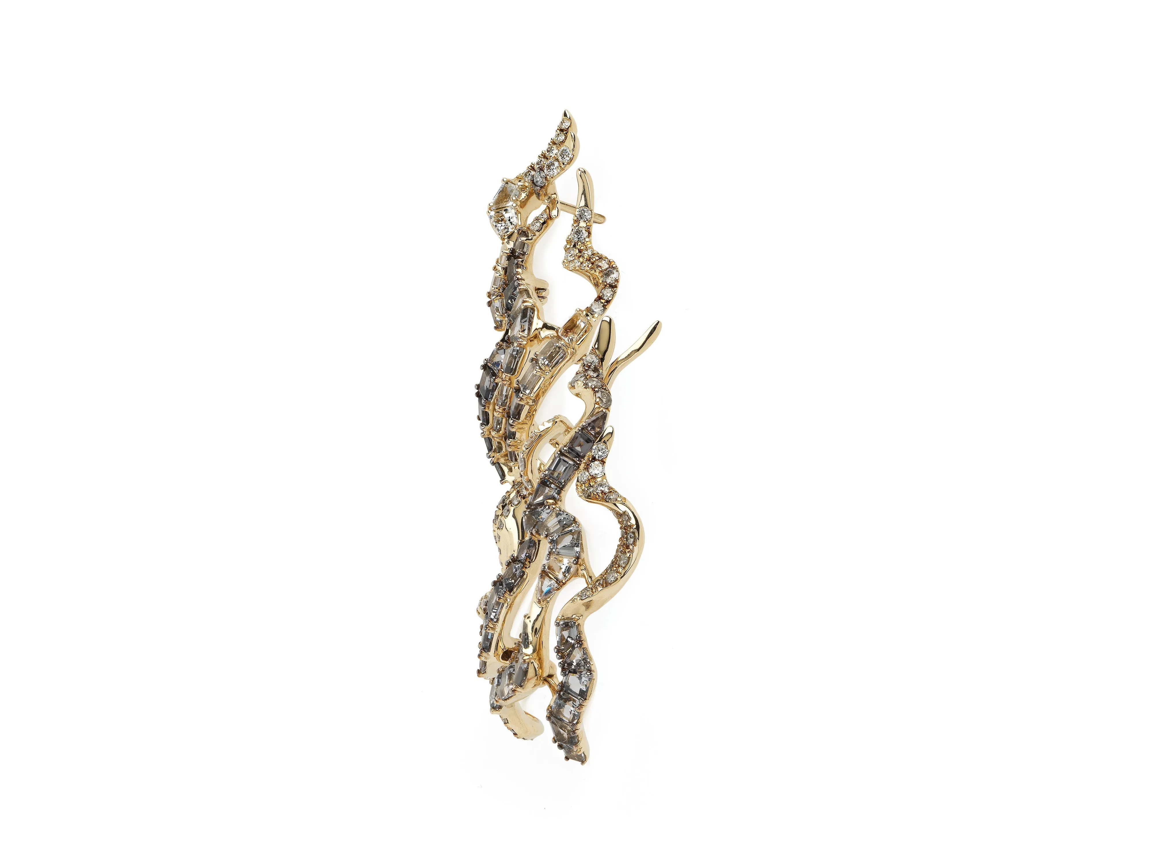 Diamond Haze Earring (pair) sold by Bibi van der Velden product image thumbnail 3