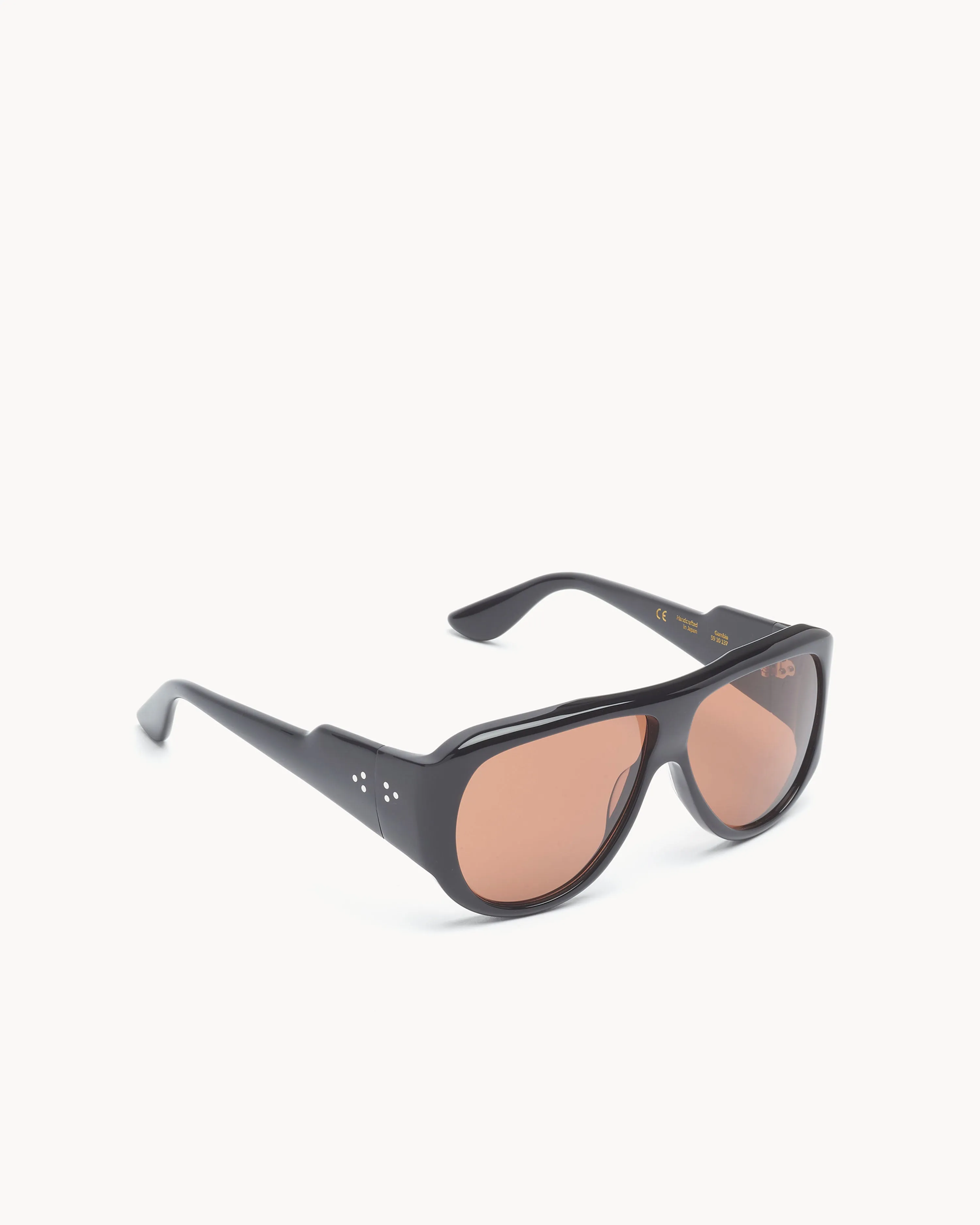 Gambia | Black Acetate | Tobacco Lens sold by Port Tanger product image thumbnail 2