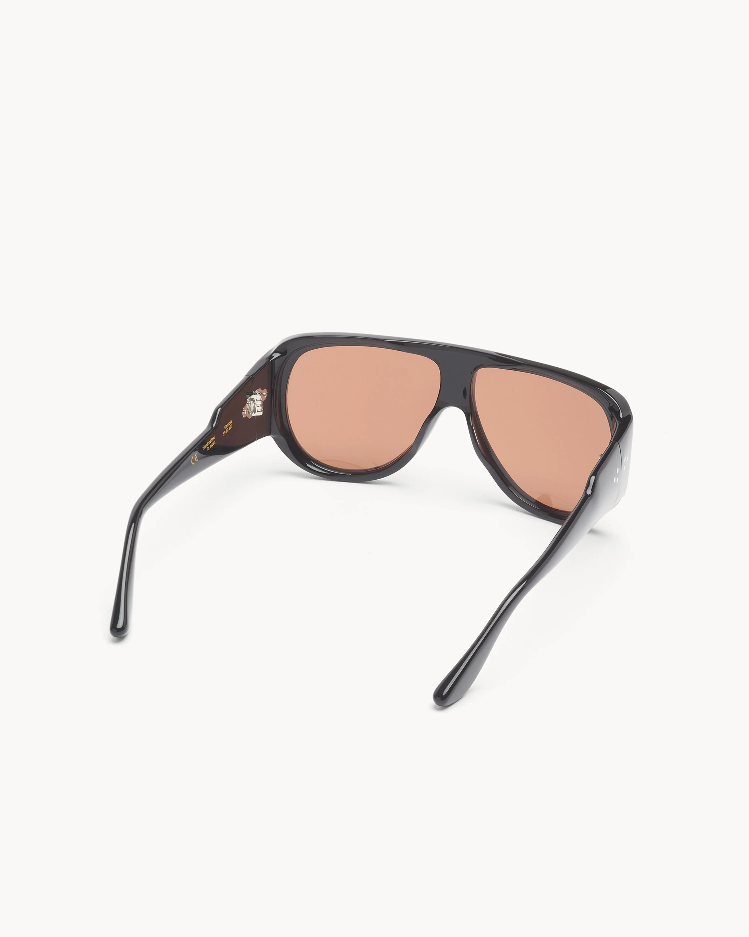 Gambia | Black Acetate | Tobacco Lens sold by Port Tanger product image thumbnail 3