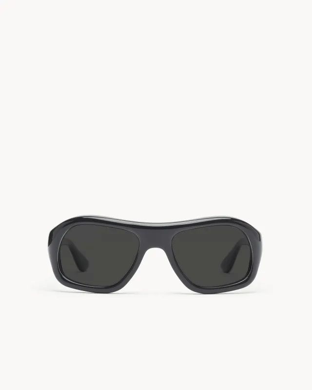 Gray | Black Acetate | Black Lens made by Port Tanger