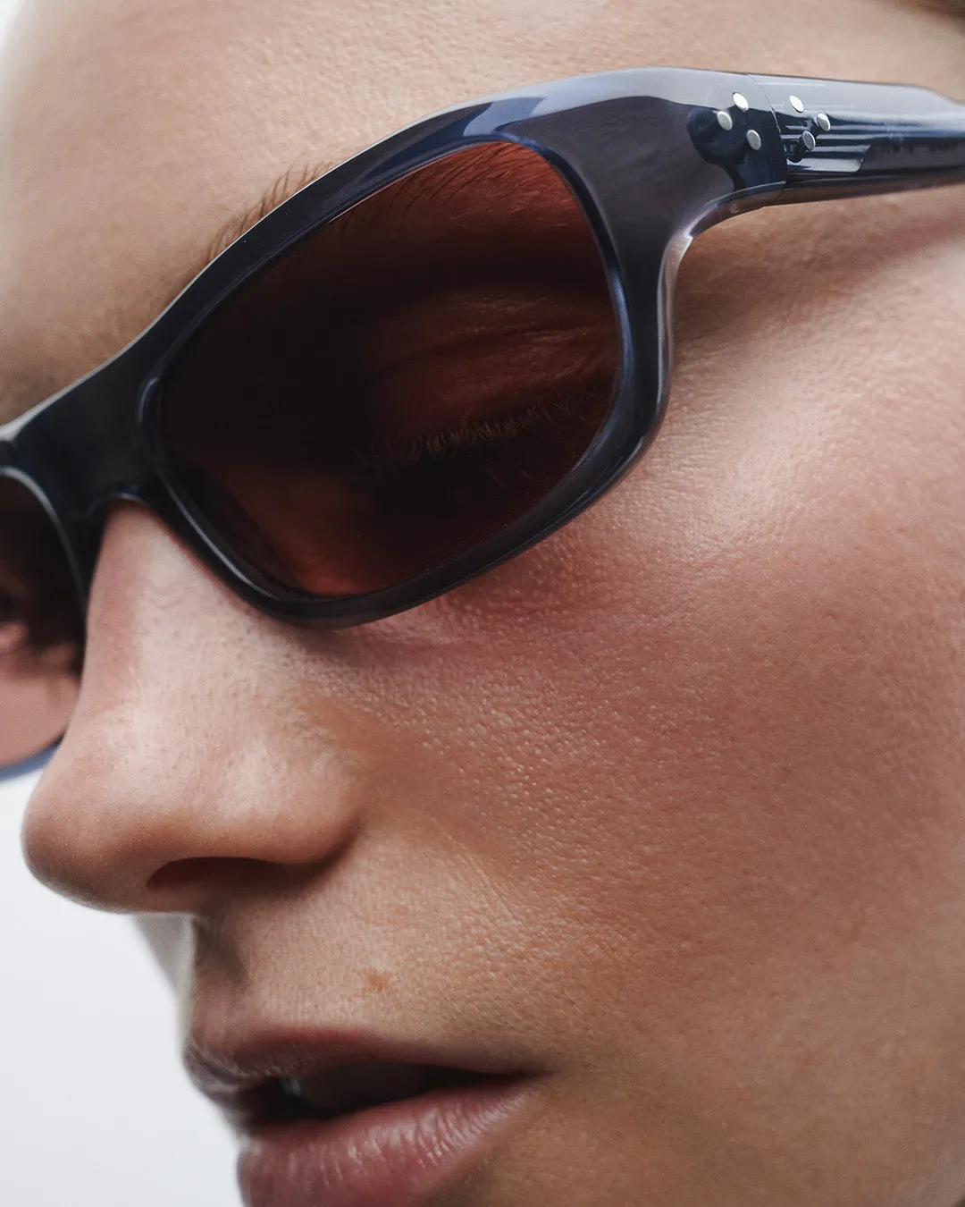 Ihya | Deep Rif Blue Acetate | Tobacco Lens sold by Port Tanger product image thumbnail 5