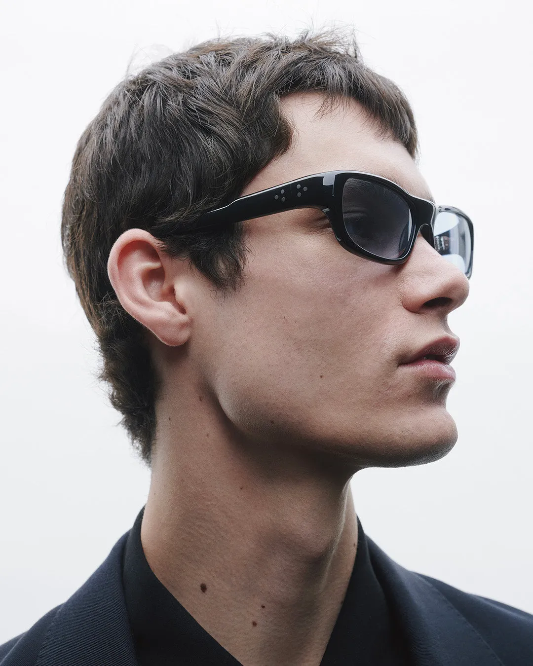 Ihya | Black Acetate | Rif Blue Lens sold by Port Tanger product image thumbnail 3
