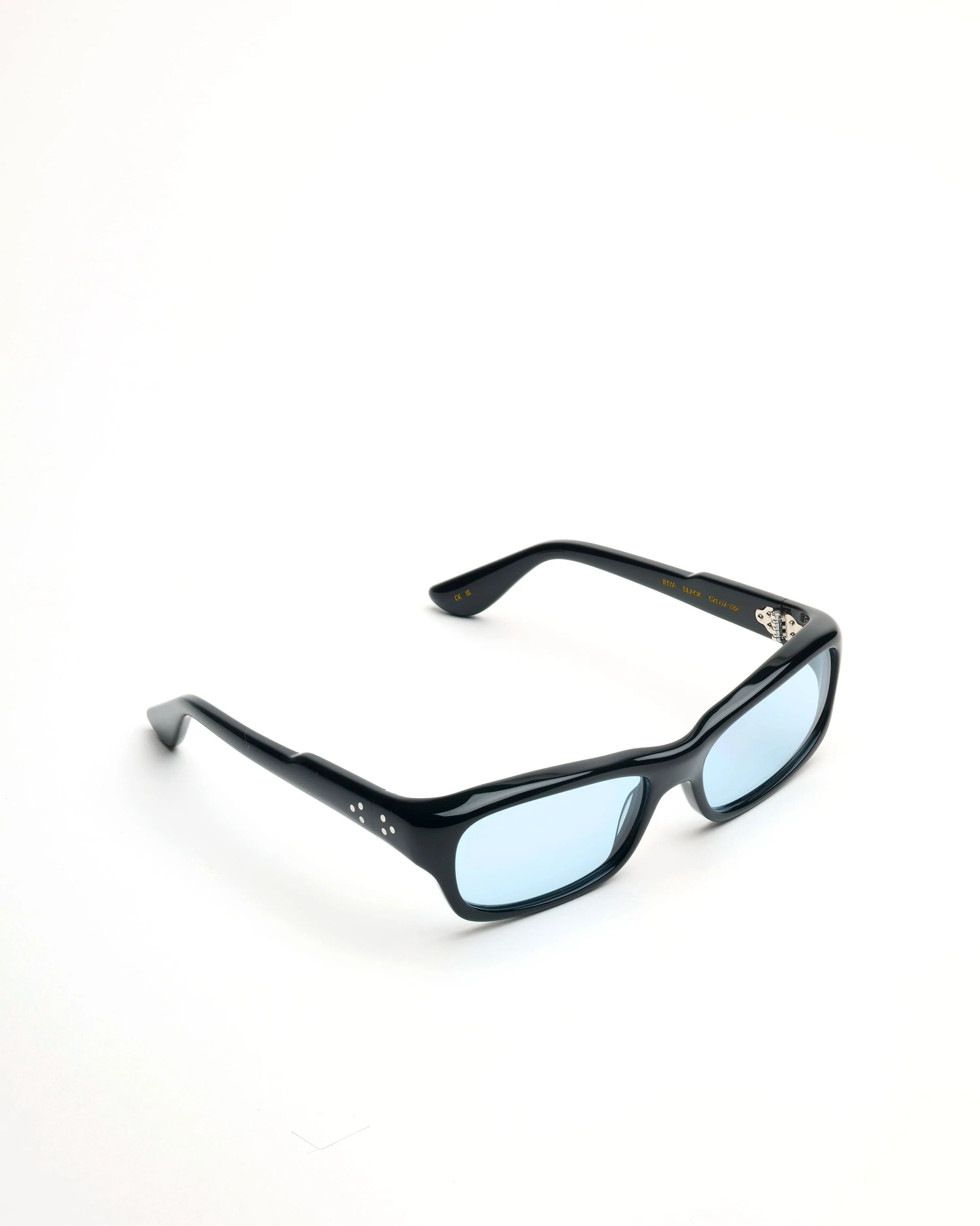 Ihya | Black Acetate | Rif Blue Lens sold by Port Tanger product image thumbnail 2
