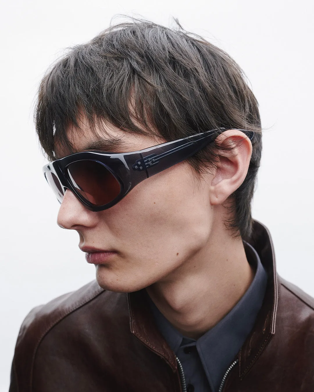 Sama | Deep Rif Blue Acetate | Tobacco Lens sold by Port Tanger product image thumbnail 5