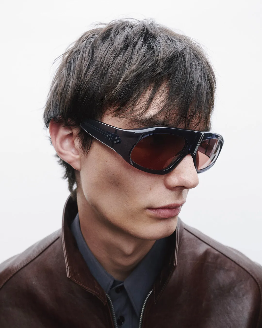 Sama | Deep Rif Blue Acetate | Tobacco Lens sold by Port Tanger product image thumbnail 4