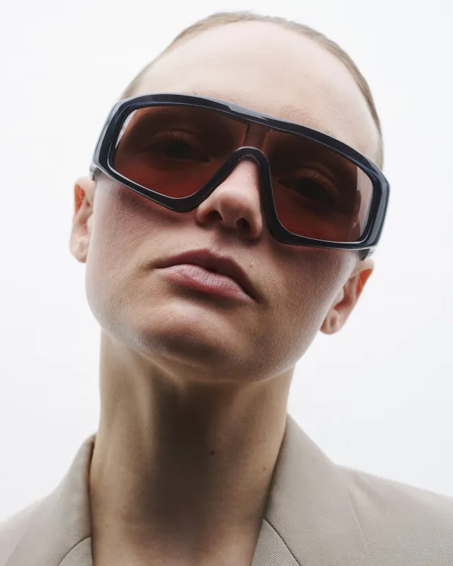 Noor | Deep Rif Blue Acetate | Tobacco Lens made by Port Tanger